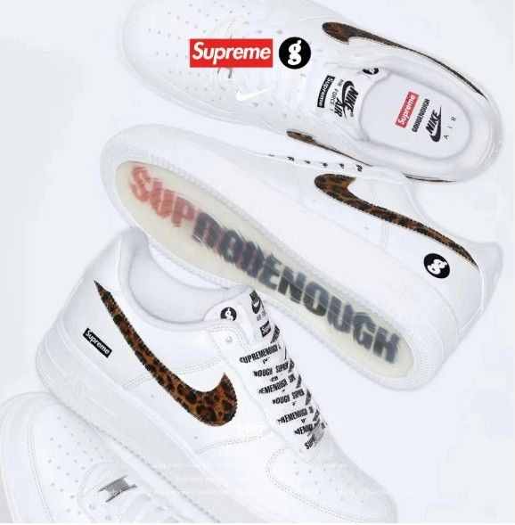 Supreme豹紋-FORCE三方聯名