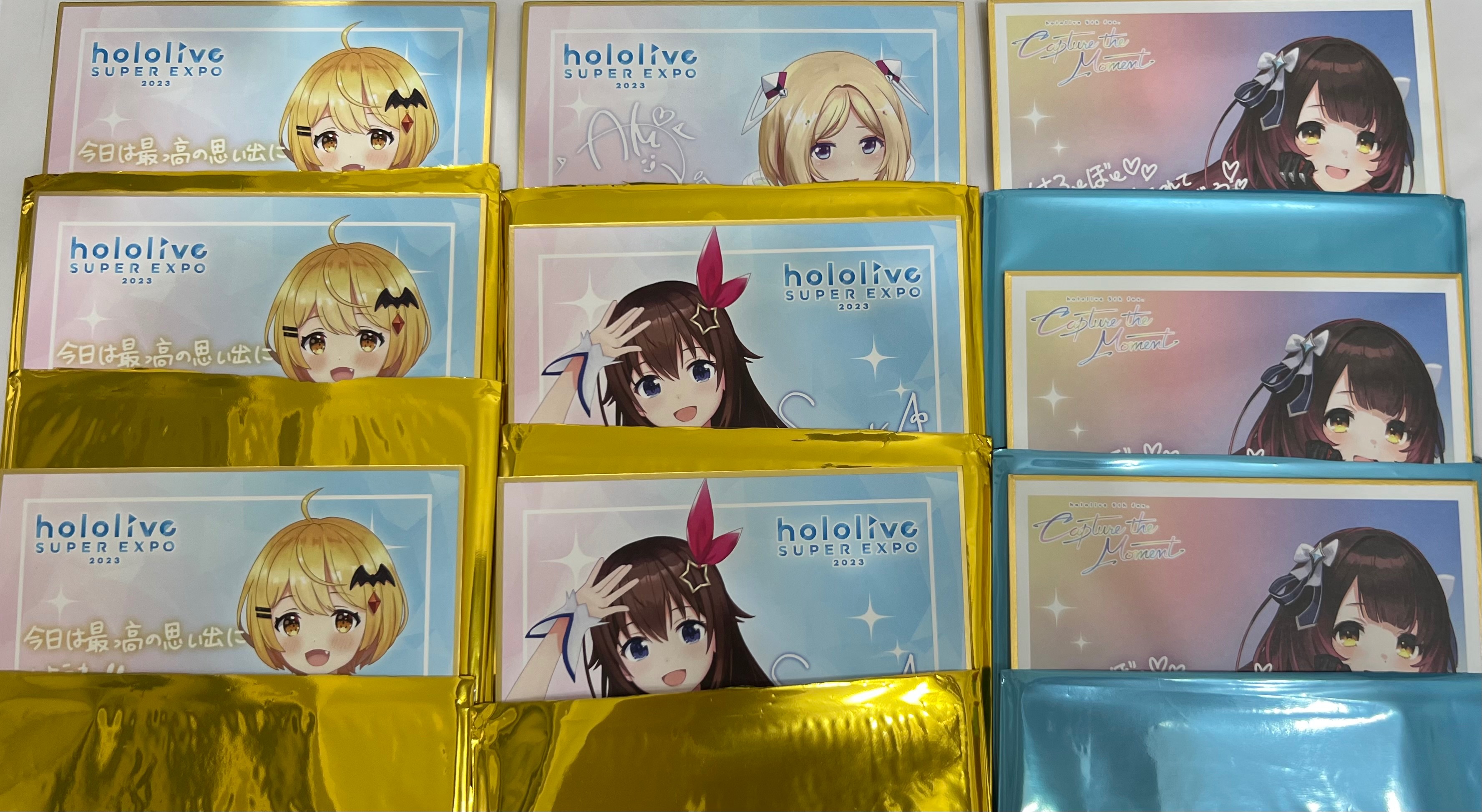 hololive expo 色紙 出售