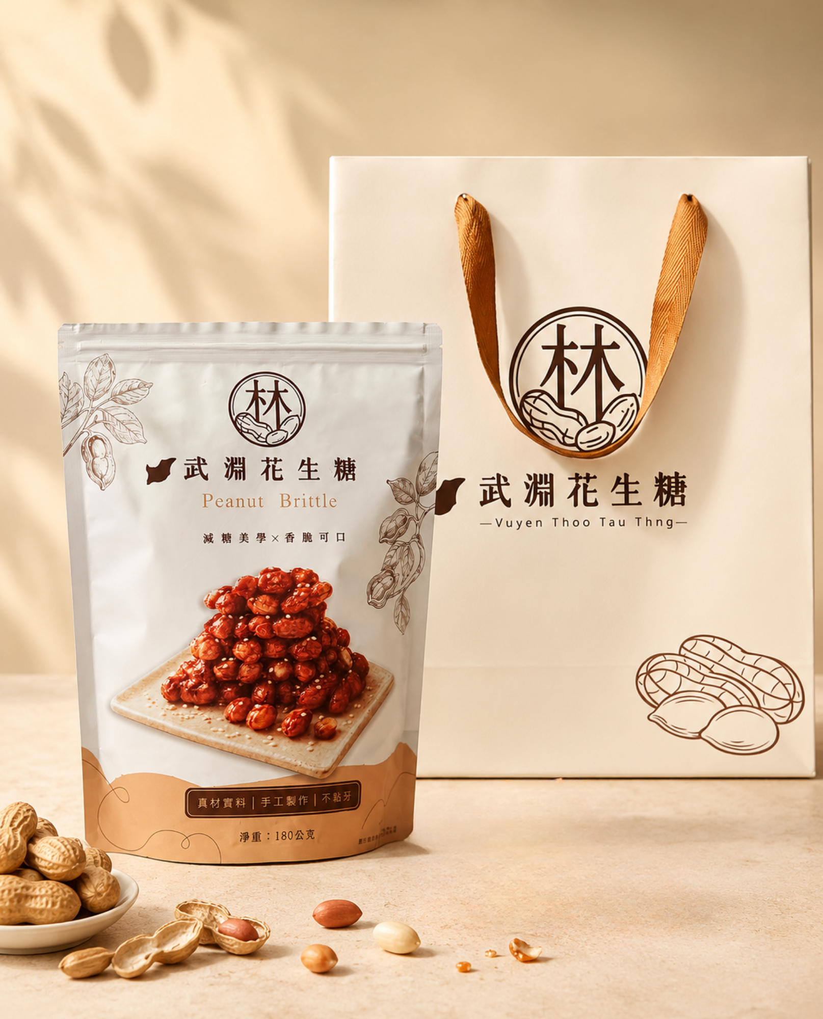 花生脆糖 | 溫暖心意展現的送禮首選!