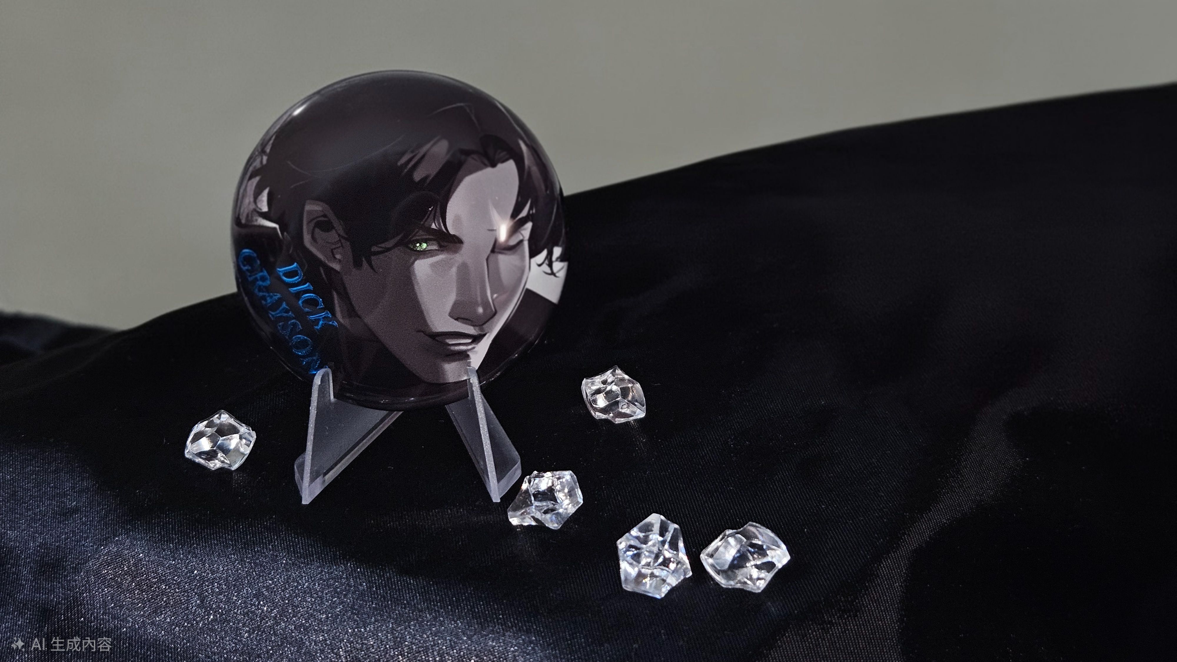 羅賓們燙金虹彩徽章
