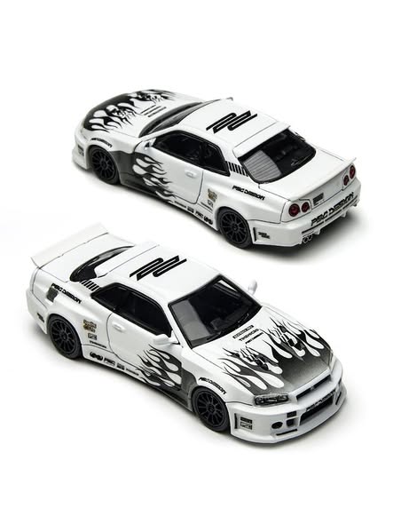 R34「齒虎」Smilodon Black ＆ White