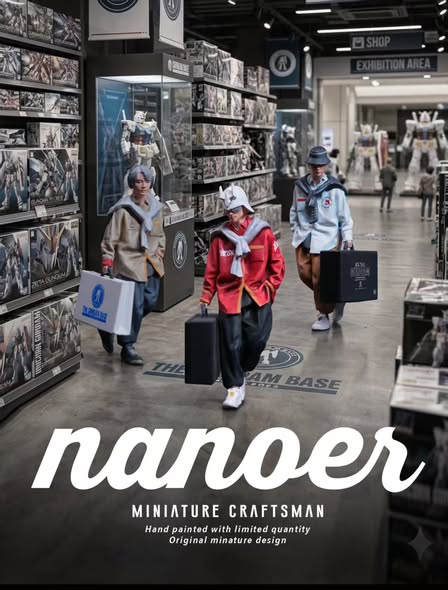 Nanoer 1/64 人偶新品登場
Gunpla Boy Series 18