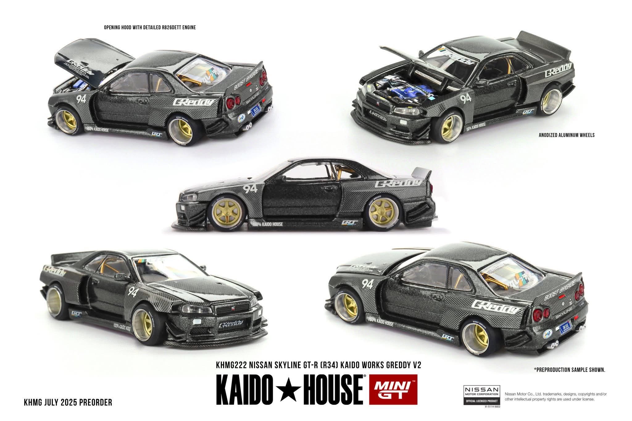 KHMG222
Nissan Skyline GT-R （R34）