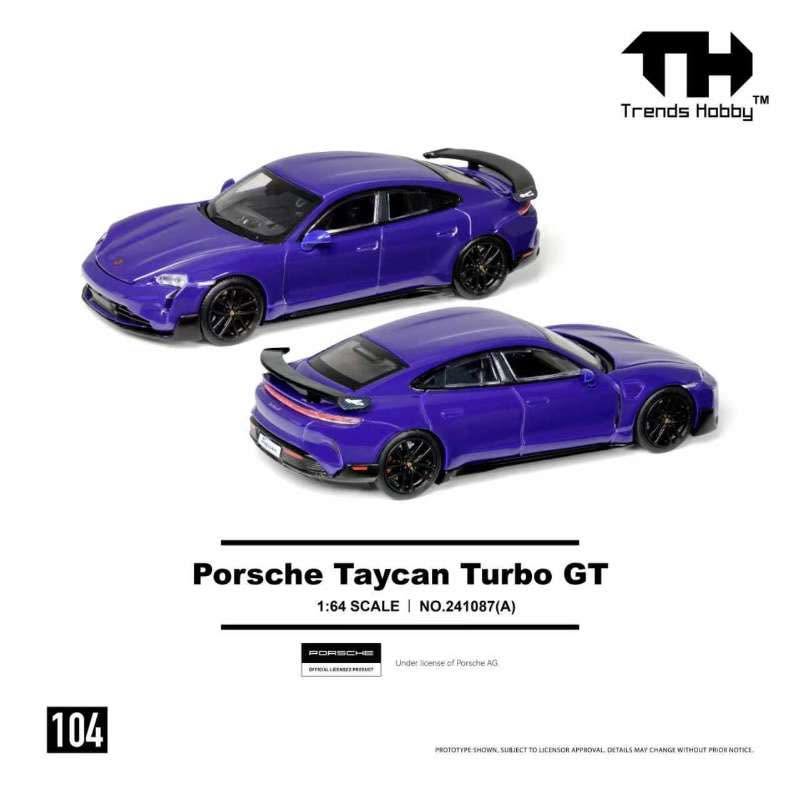 Trends Hobby 1/64  Porsche Taycan Turbo GT