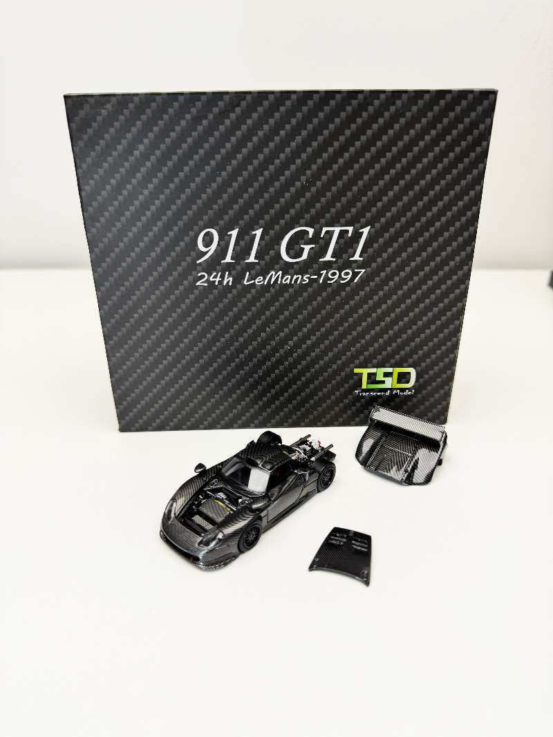 Transcend Model 1/64 Porsche 911 GT1 LeMans GT1 1997