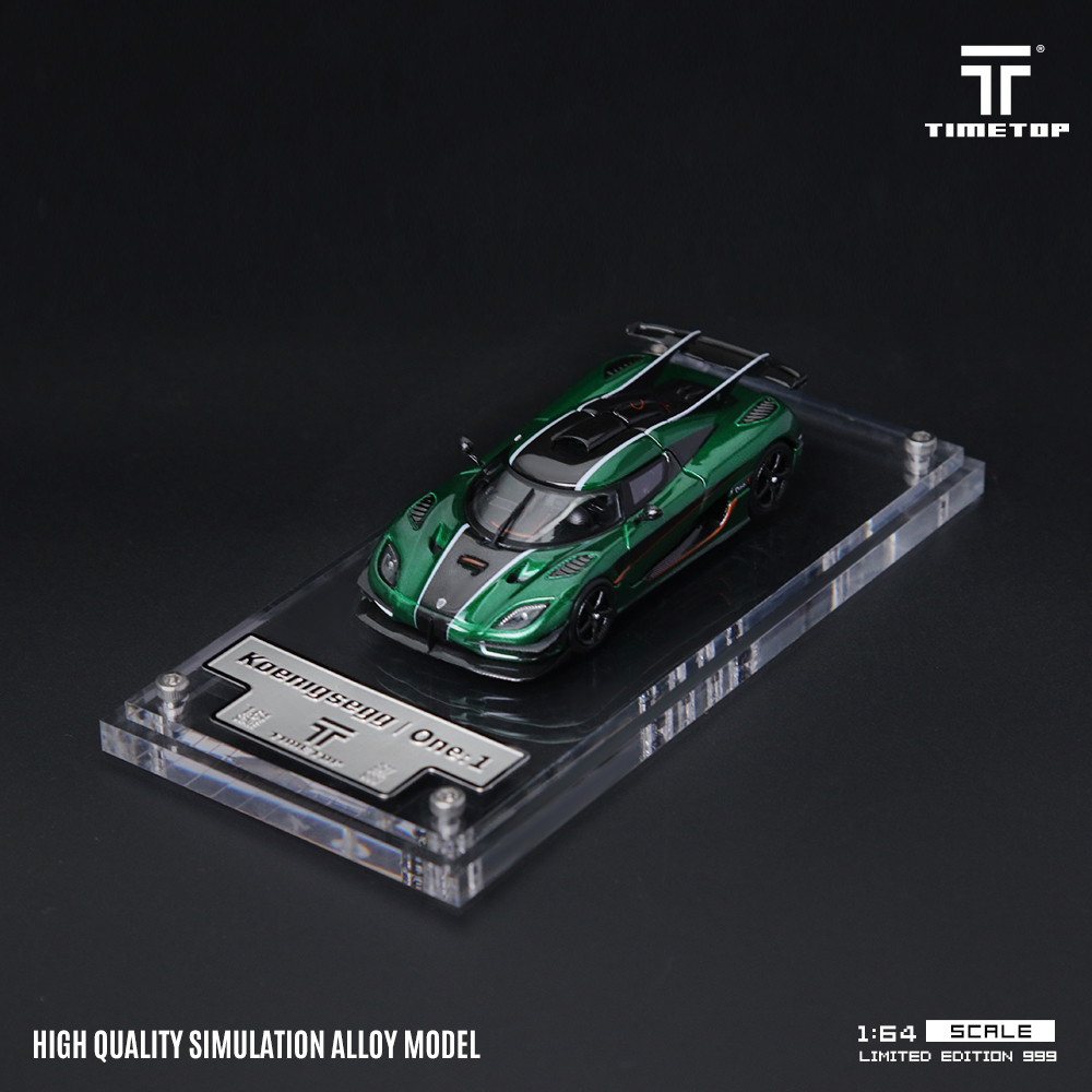 TIME TOP 推出全新 Koenigsegg One:1 綠色禮盒版
