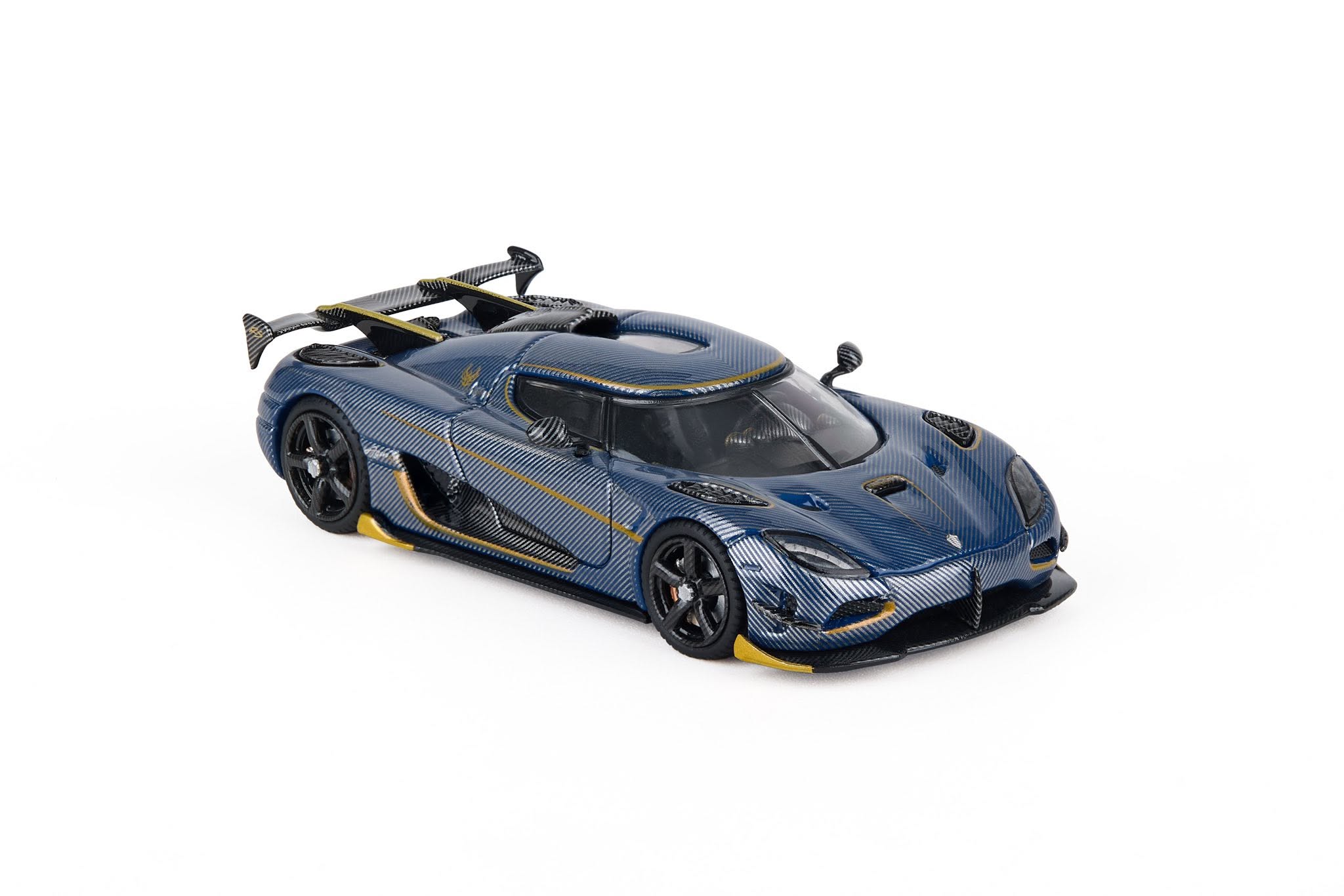 Koenigsegg Agera RS 金鳳凰系列 全藍碳金版