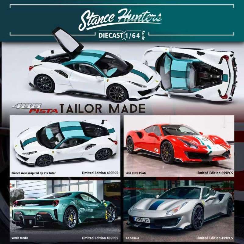 Stance Hunters 訂製版 Ferrari 488 Pista 