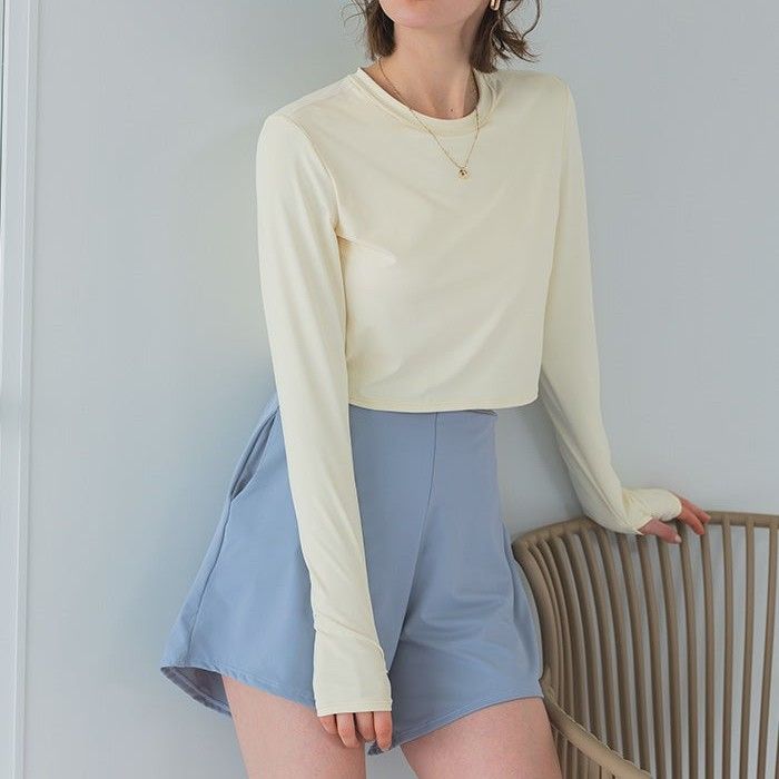 📍Chilling Bubble | SEA DRESS 長袖抗紫外線泳衣套裝 日本品牌代購