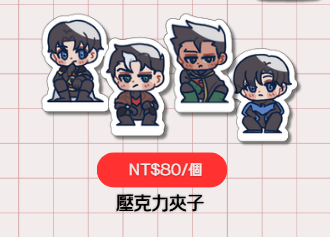 小鳥壓克力夾