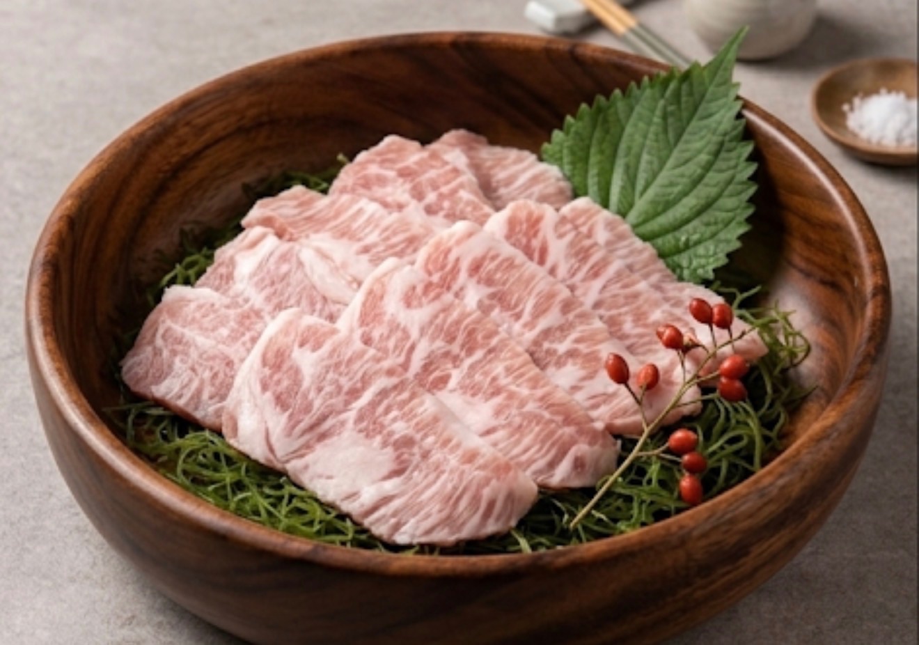 松阪豬原料切片300克