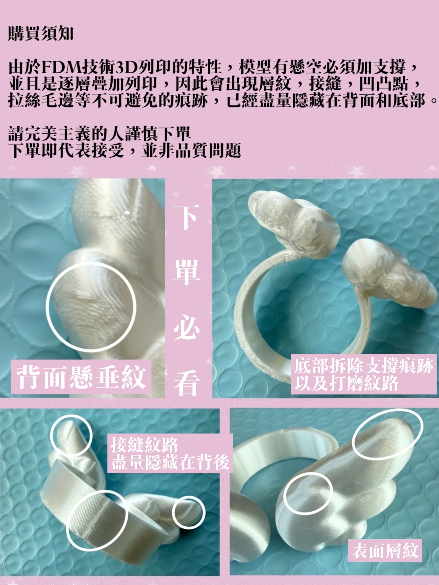 3D列印裝飾環【四代/特別版通用】