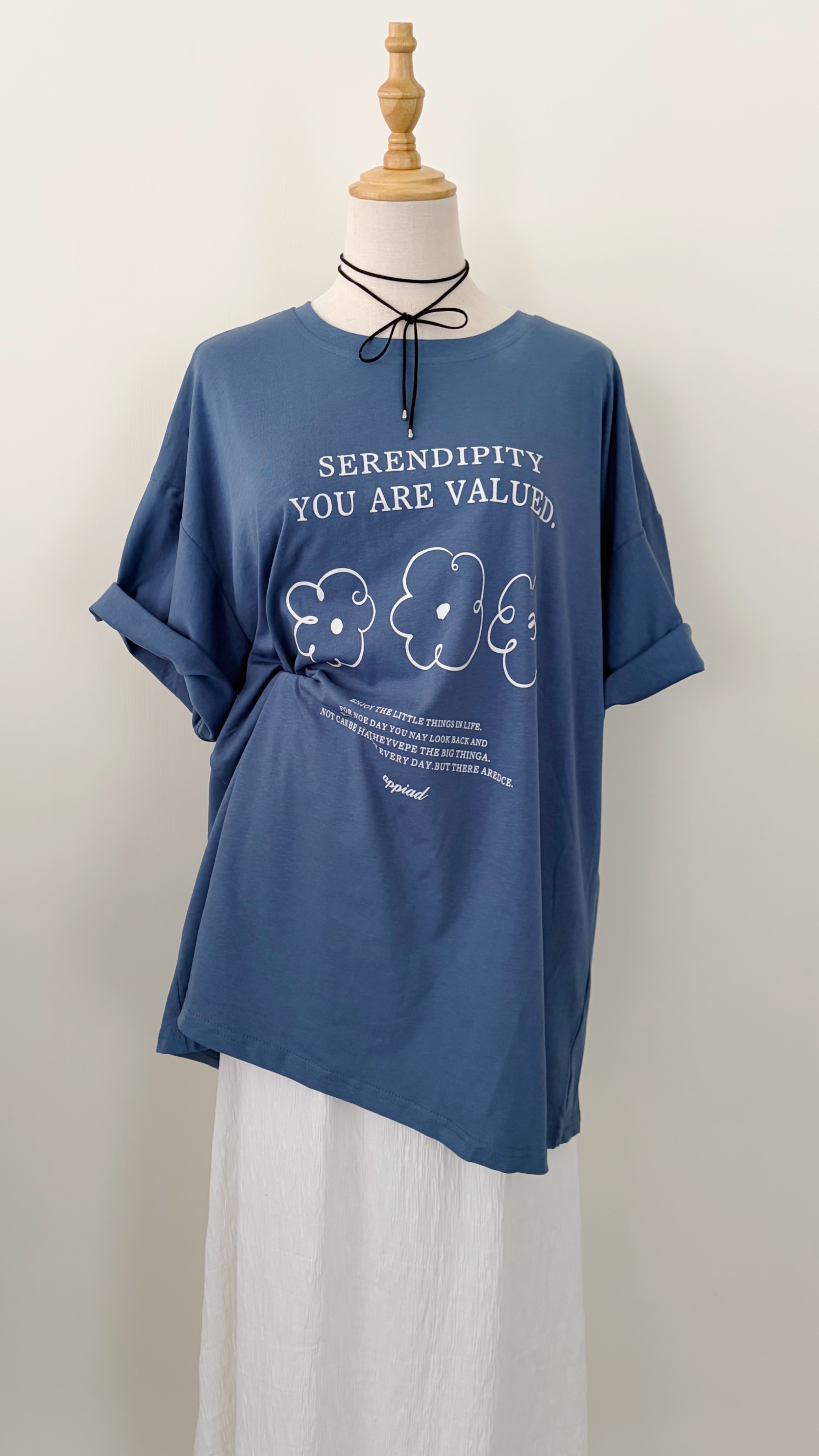 三朵花花大tee