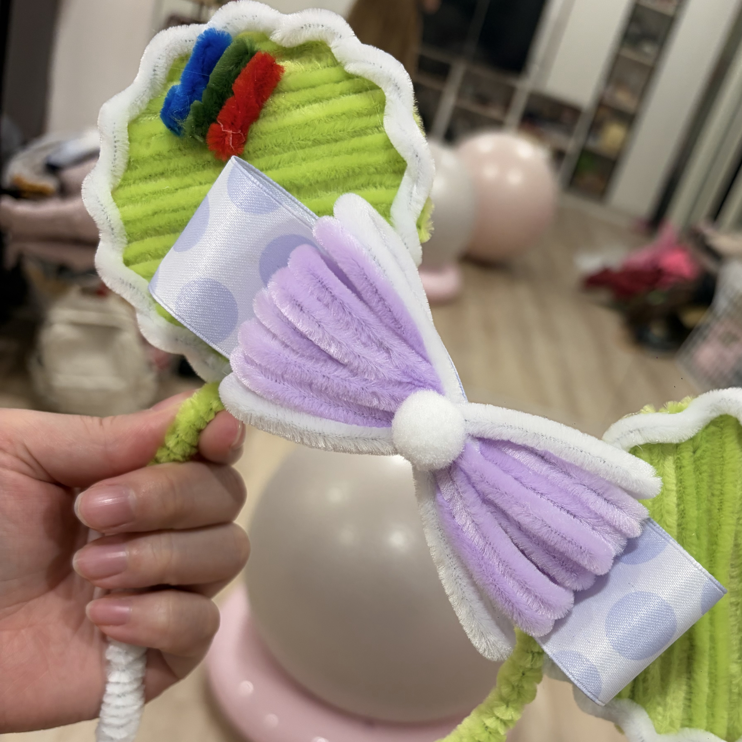 毛根扭扭棒手作髮箍