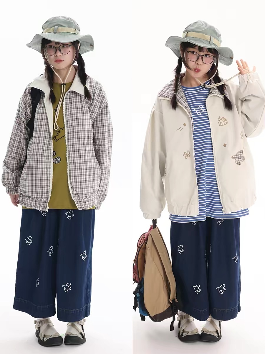 New🏖️ 雙面可穿 重工春日外套