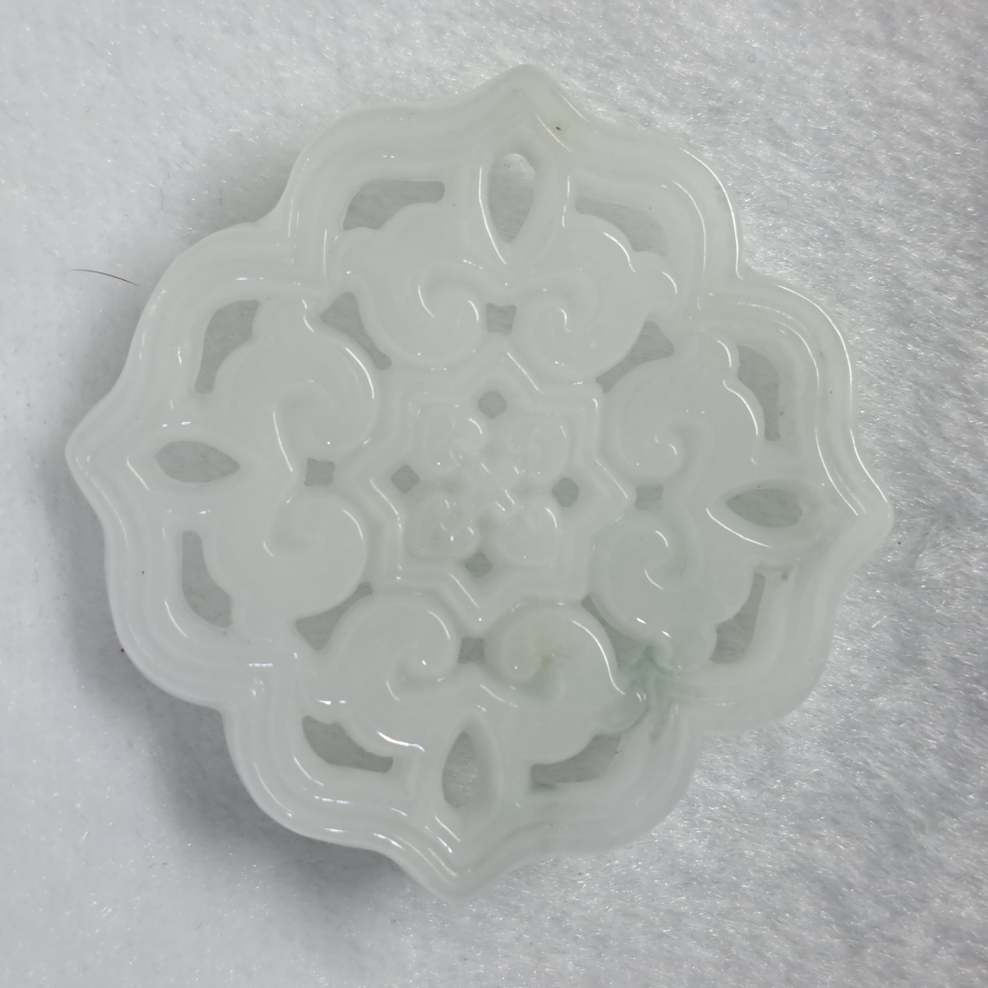 🤍緬甸天然A貨翡翠 雙面鏤空窗櫺