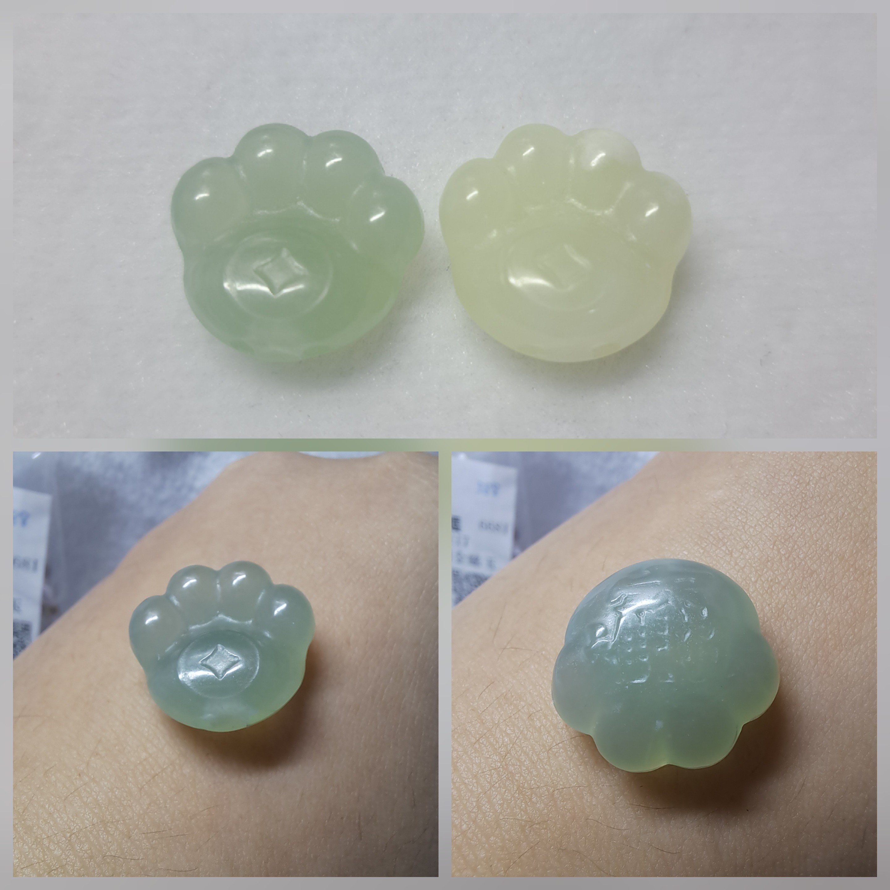 （A區）其他玉石水晶礦石。單珠／配件