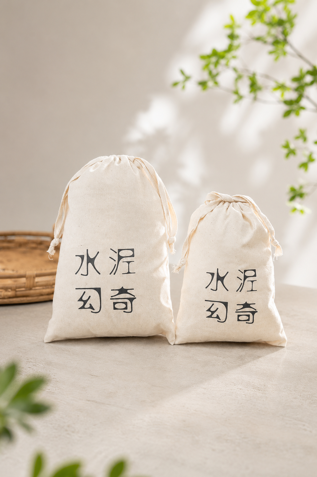 （加購）水泥幻奇棉布包裝袋