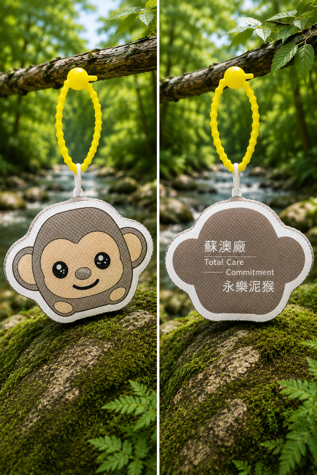 台泥永樂泥猴造型鑰匙圈