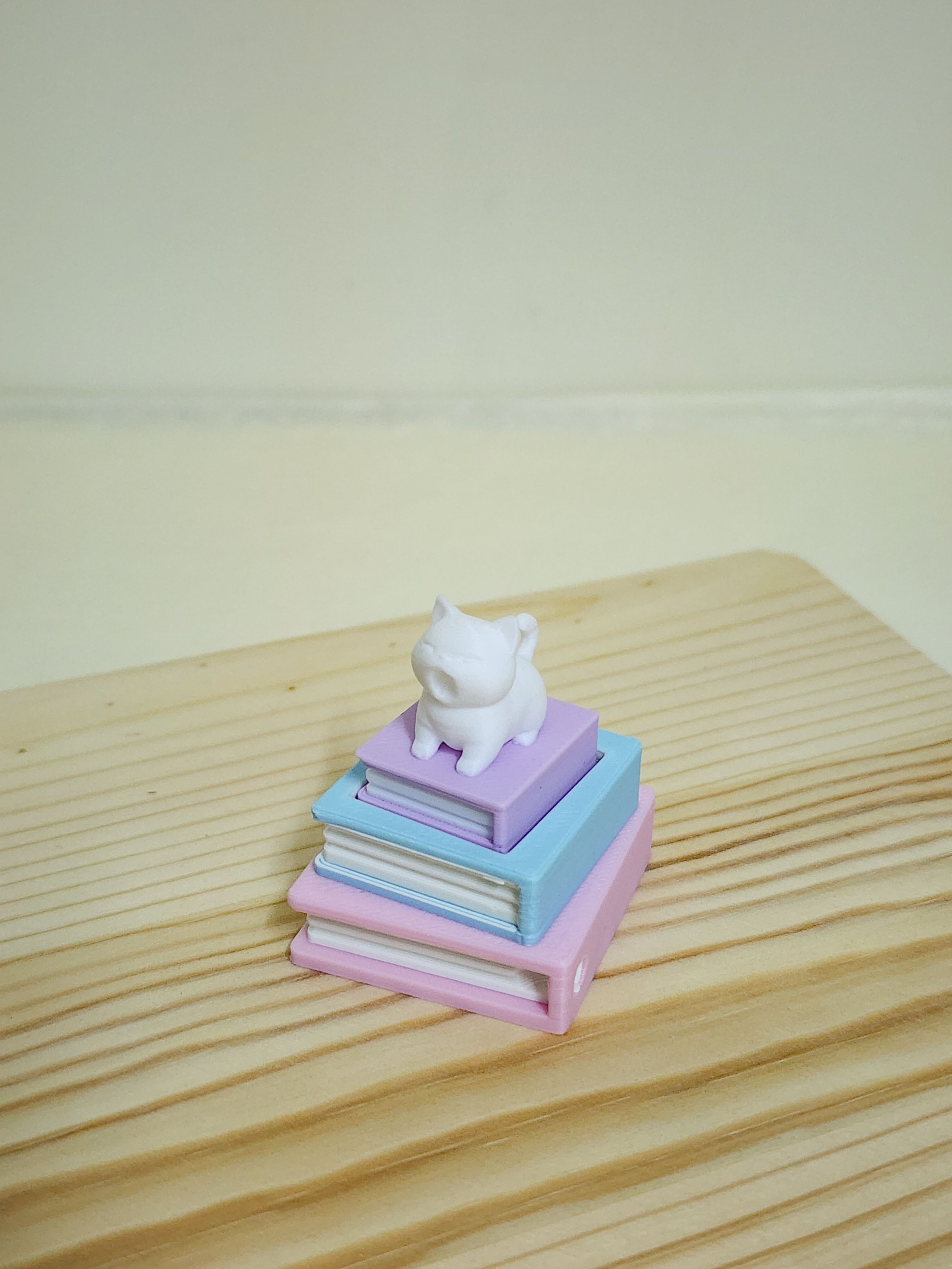 貓咪爬書解壓按鍵吊飾
