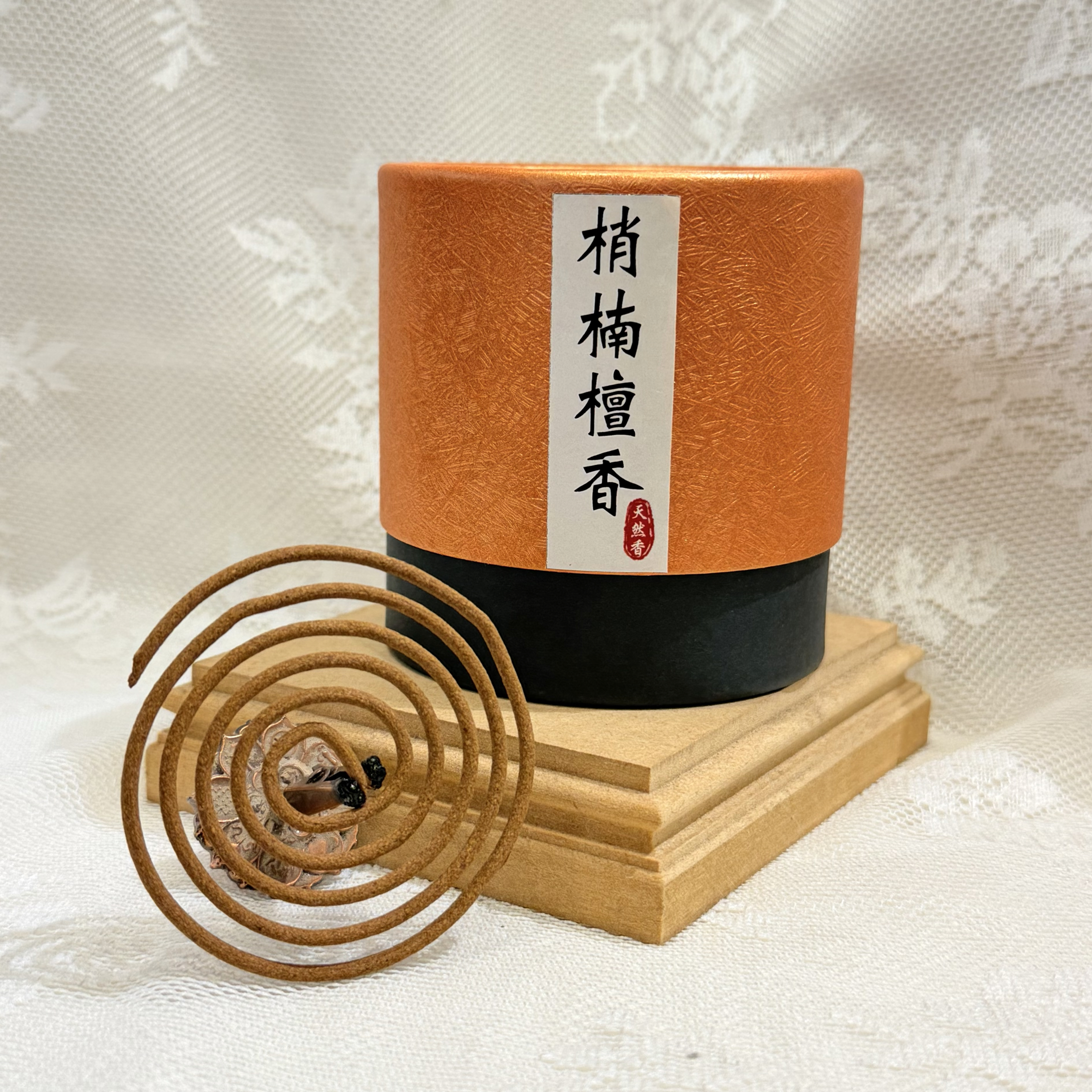 淨化工具｜梢楠檀香盤香48片/4H