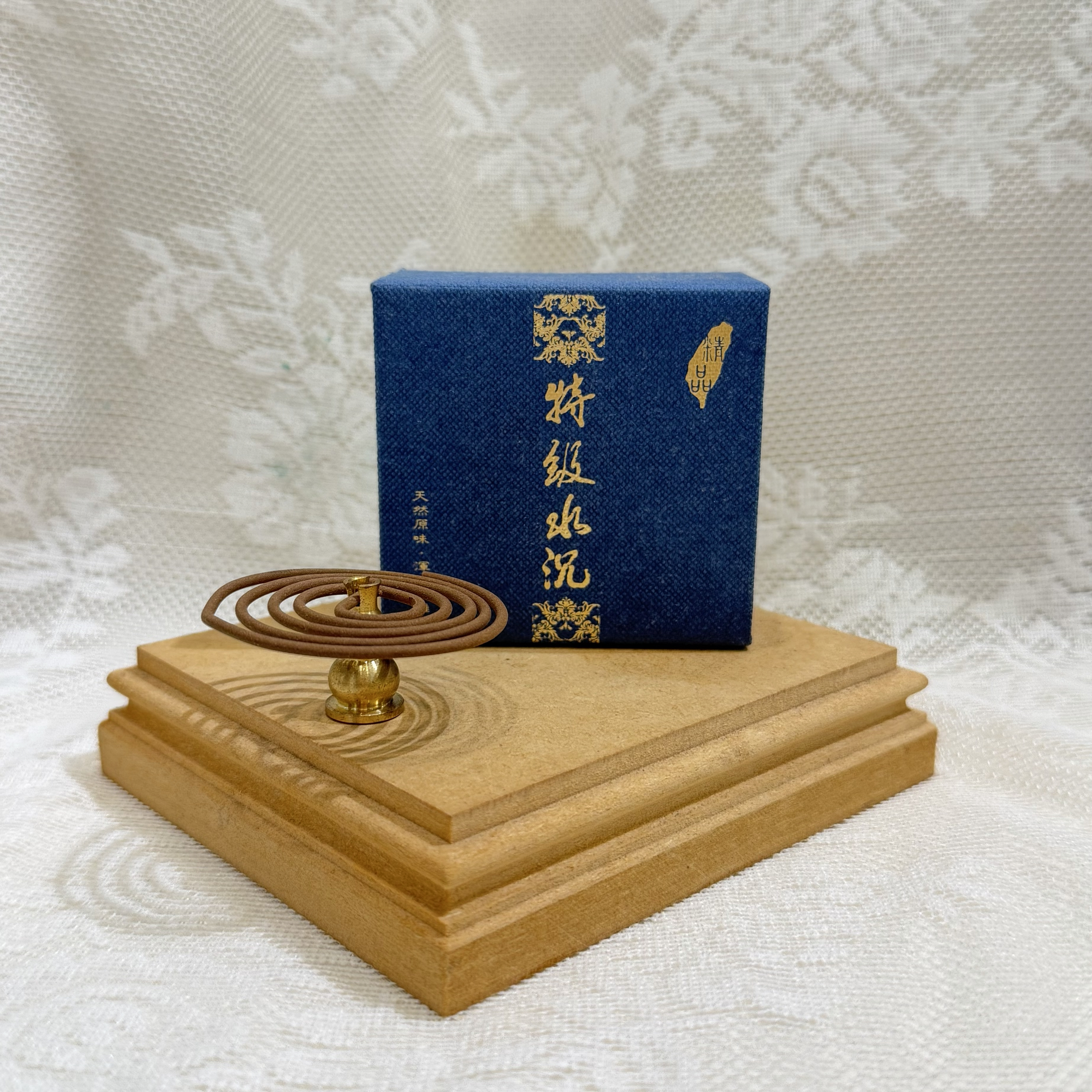 淨化工具｜特級水沉微盤香20片/1.5-2H
