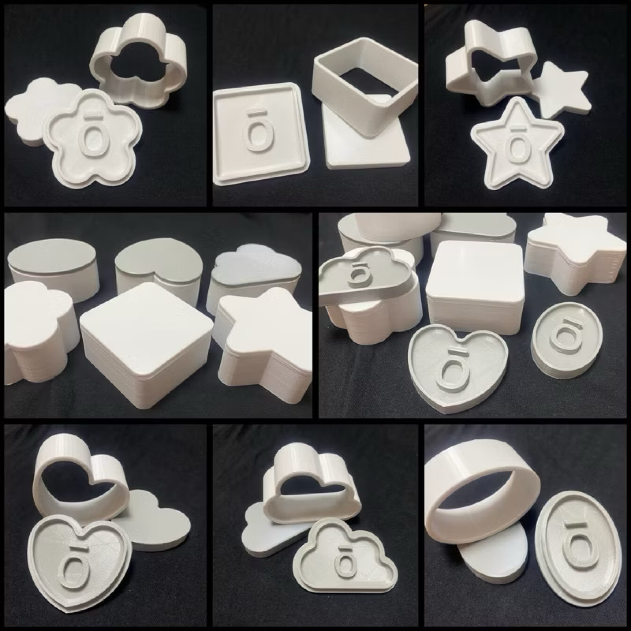 ⭐️星星相印📣滿三贈模具‼️Ō多特瑞logo洗髮餅模具/愛心/小花/方形/星星/橢圓形/雲朵造型洗髮餅模具.泡澡錠模具