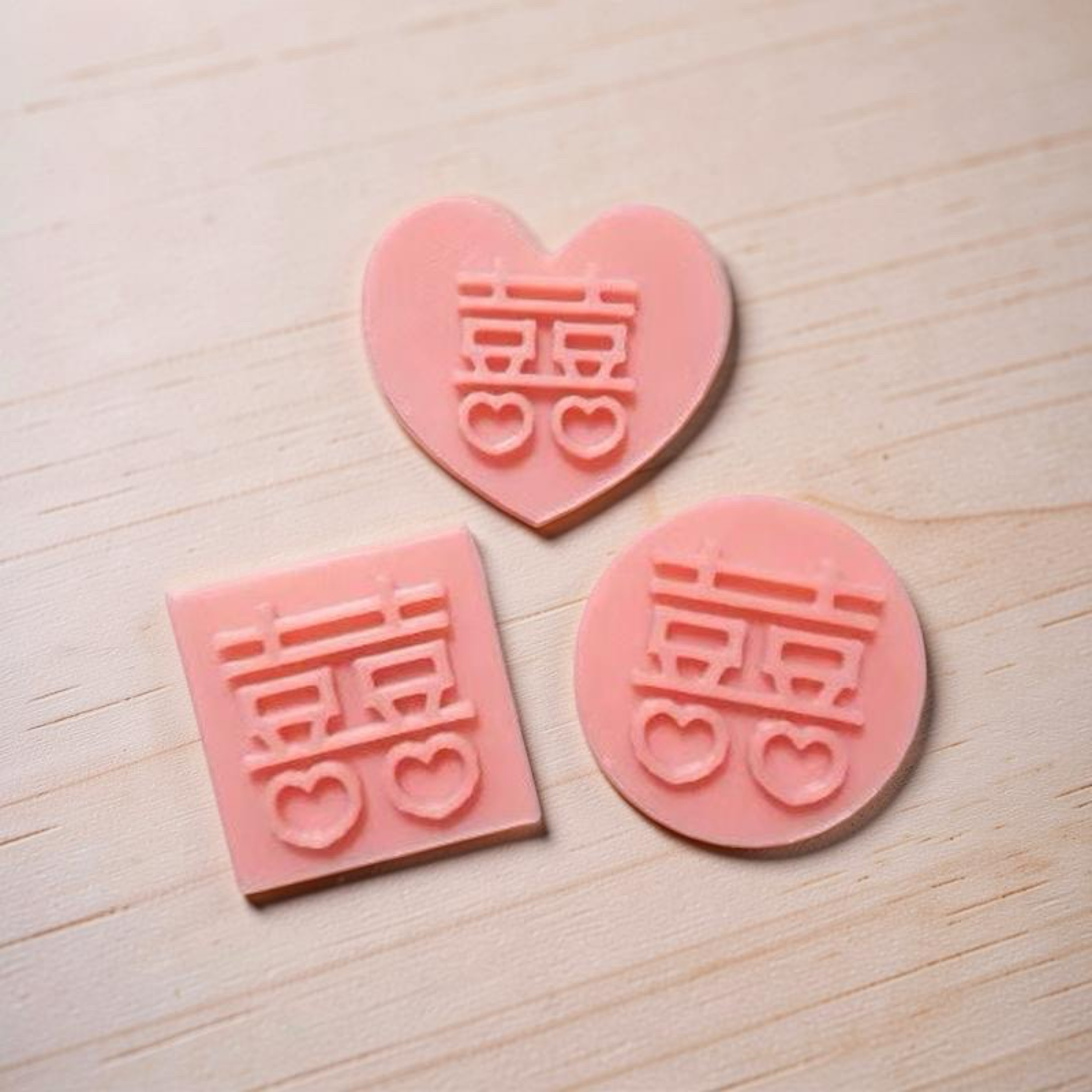 ⭐️星星相印📣滿額贈模具‼️餅乾模具/喜字/囍字/囍字餅乾模具/喜字餅乾模具/喜/囍/結婚/愛心/圓形/方形/3D列印