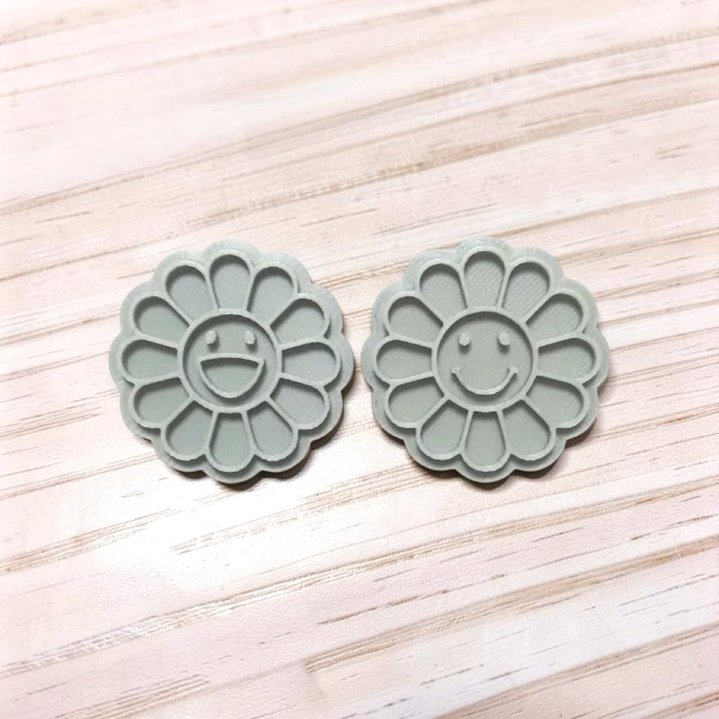 ⭐️星星相印📣滿額贈模具‼️餅乾模具/可愛小花造型餅乾模具/村上隆小花/可愛小花餅乾模具/花朵/3D列印餅乾模具