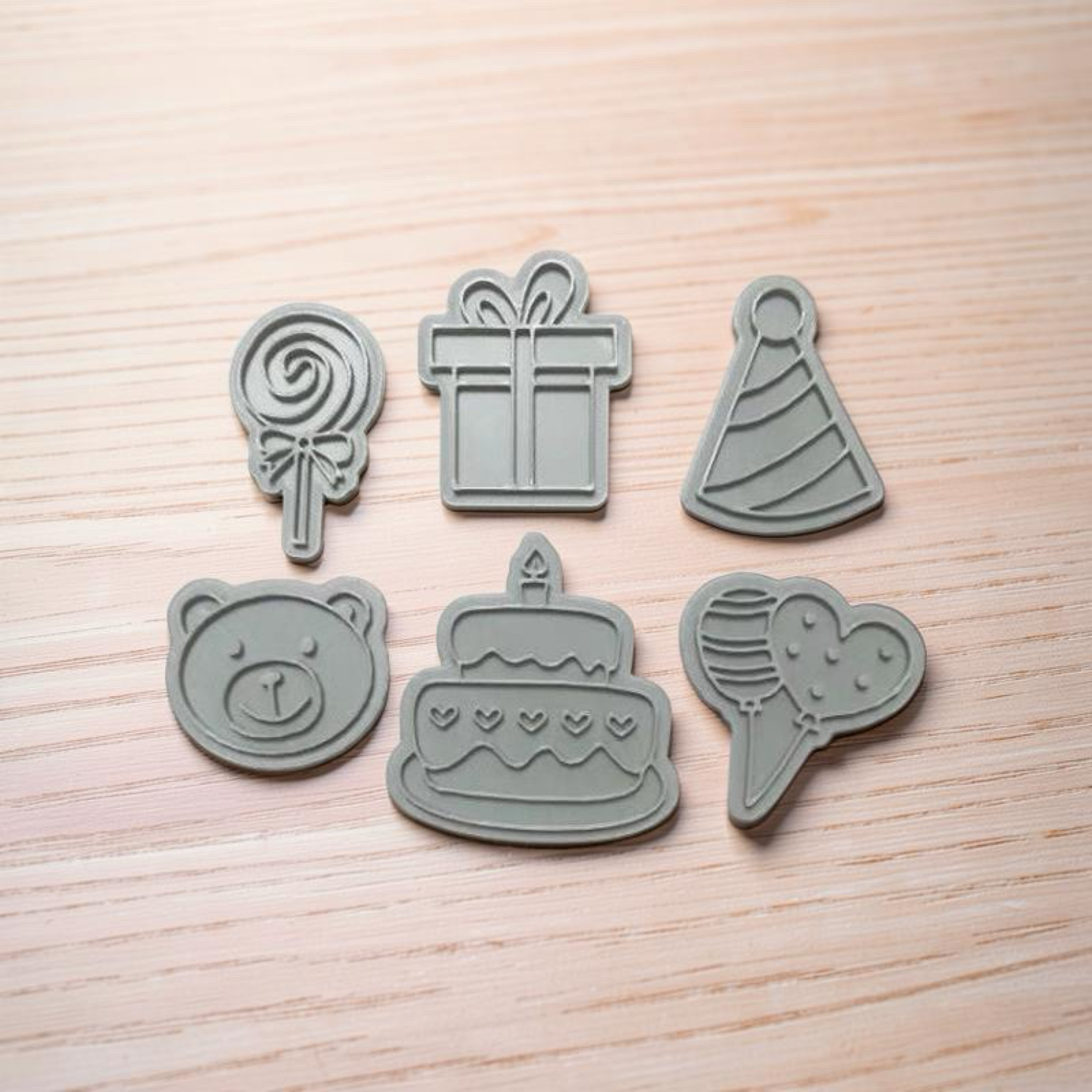 ⭐️星星相印📣滿額贈模具‼️餅乾模具/生日/禮物/小熊/氣球/蛋糕/蝴蝶結/生日帽/生日快樂/生日專用/生日告白專用