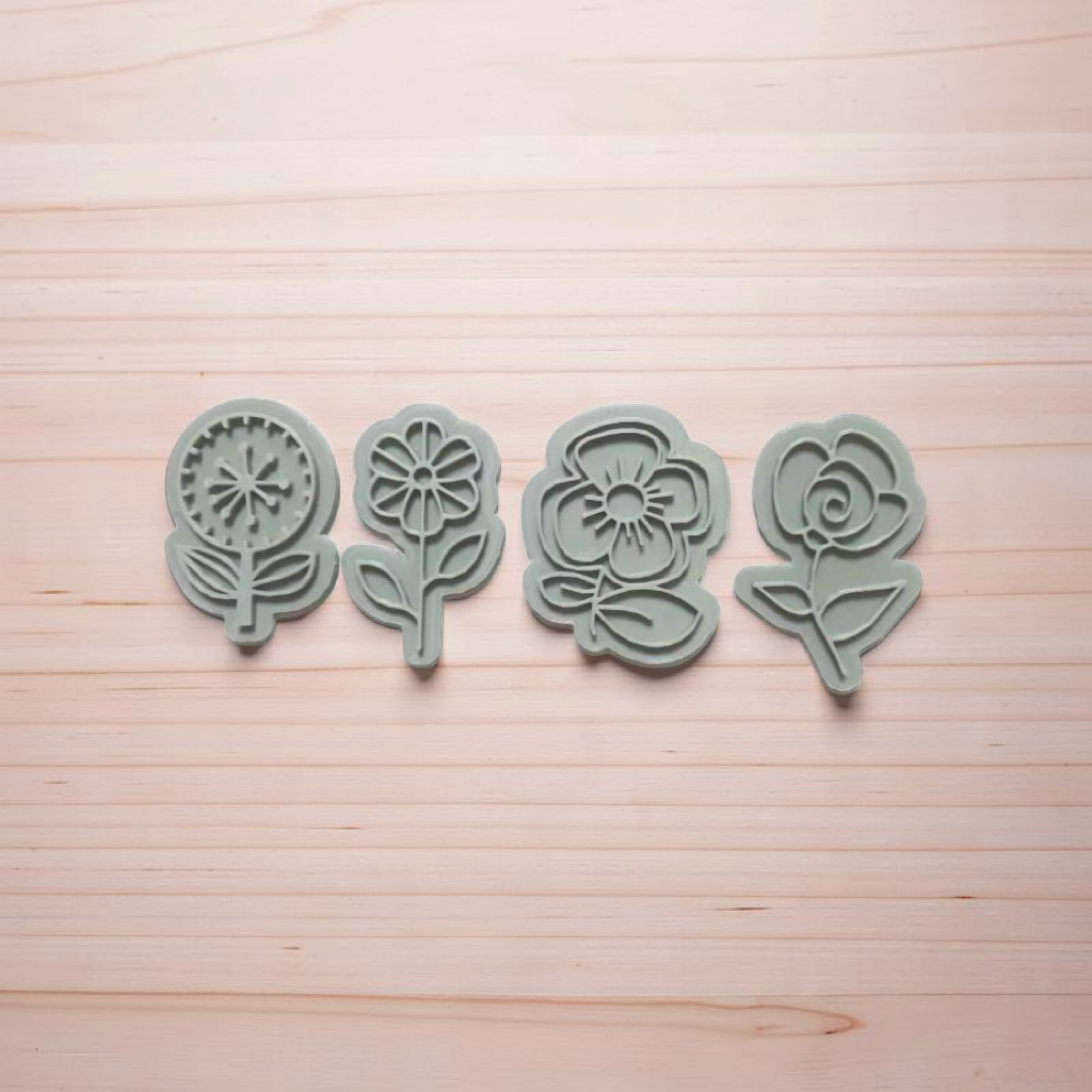 ⭐️星星相印📣滿額贈模具‼️餅乾模具/花朵造型餅乾模具/小花/可愛花朵餅乾模具/花朵/花花/花/3D列印餅乾模具