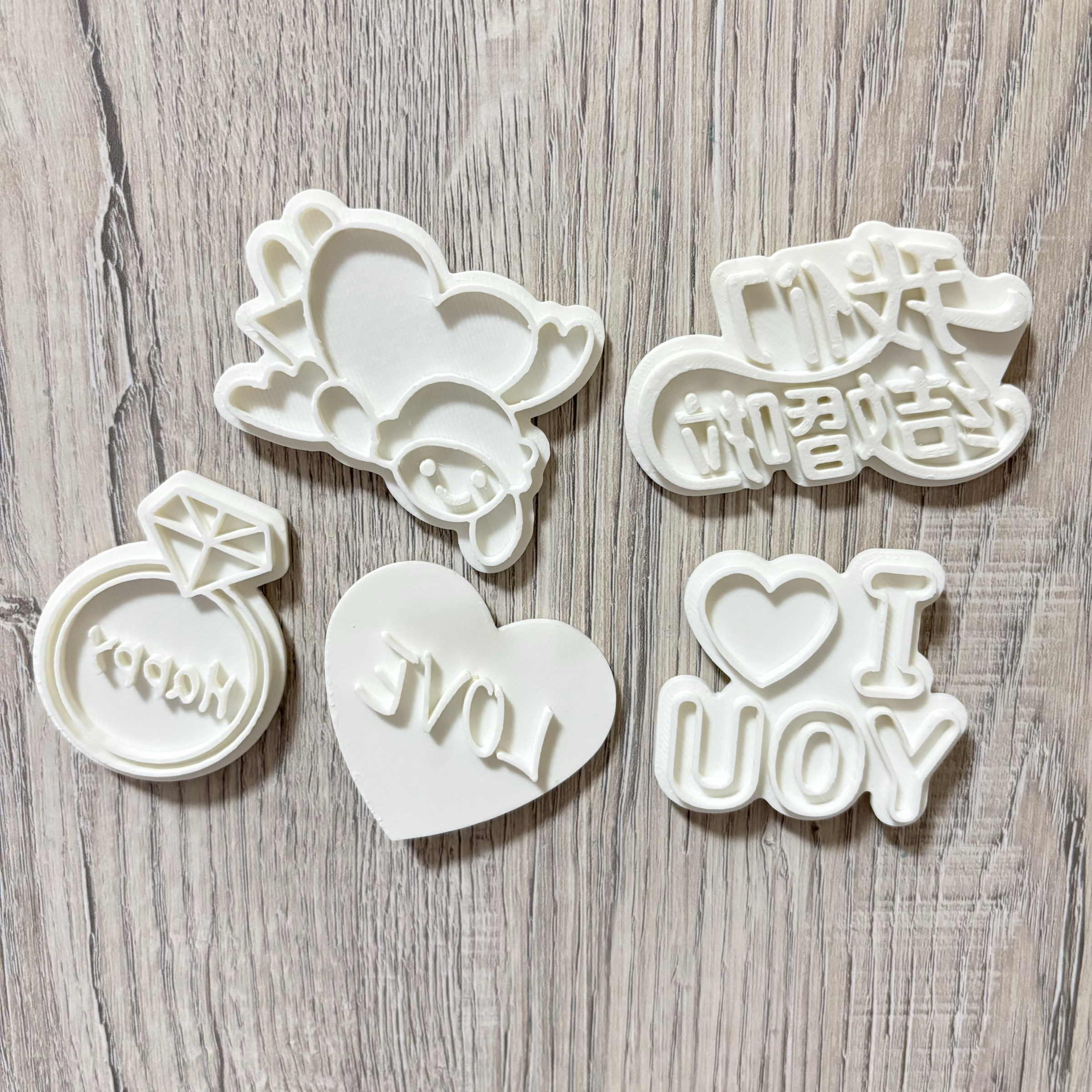 ⭐️星星相印📣滿額贈模具‼️餅乾模具/結婚喜慶專用.我們結婚啦.鑽戒.愛心.囍字.新娘新郎.婚禮喜慶.婚禮.邱比特.捧