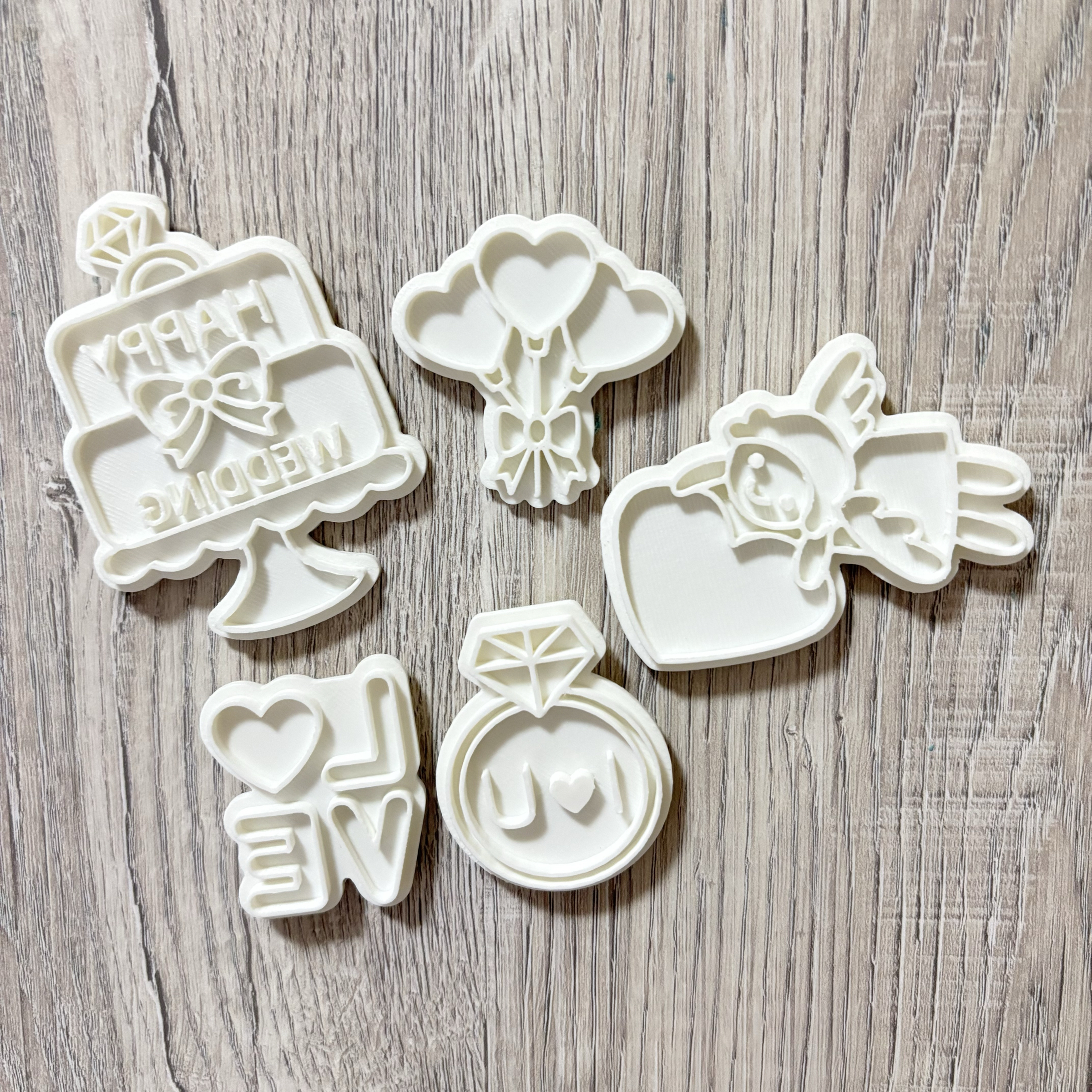 ⭐️星星相印📣滿額贈‼️餅乾模具/結婚喜慶專用.婚禮.結婚鑽戒.我愛你.新婚喜慶.蛋糕.愛心氣球.婚禮.邱比特