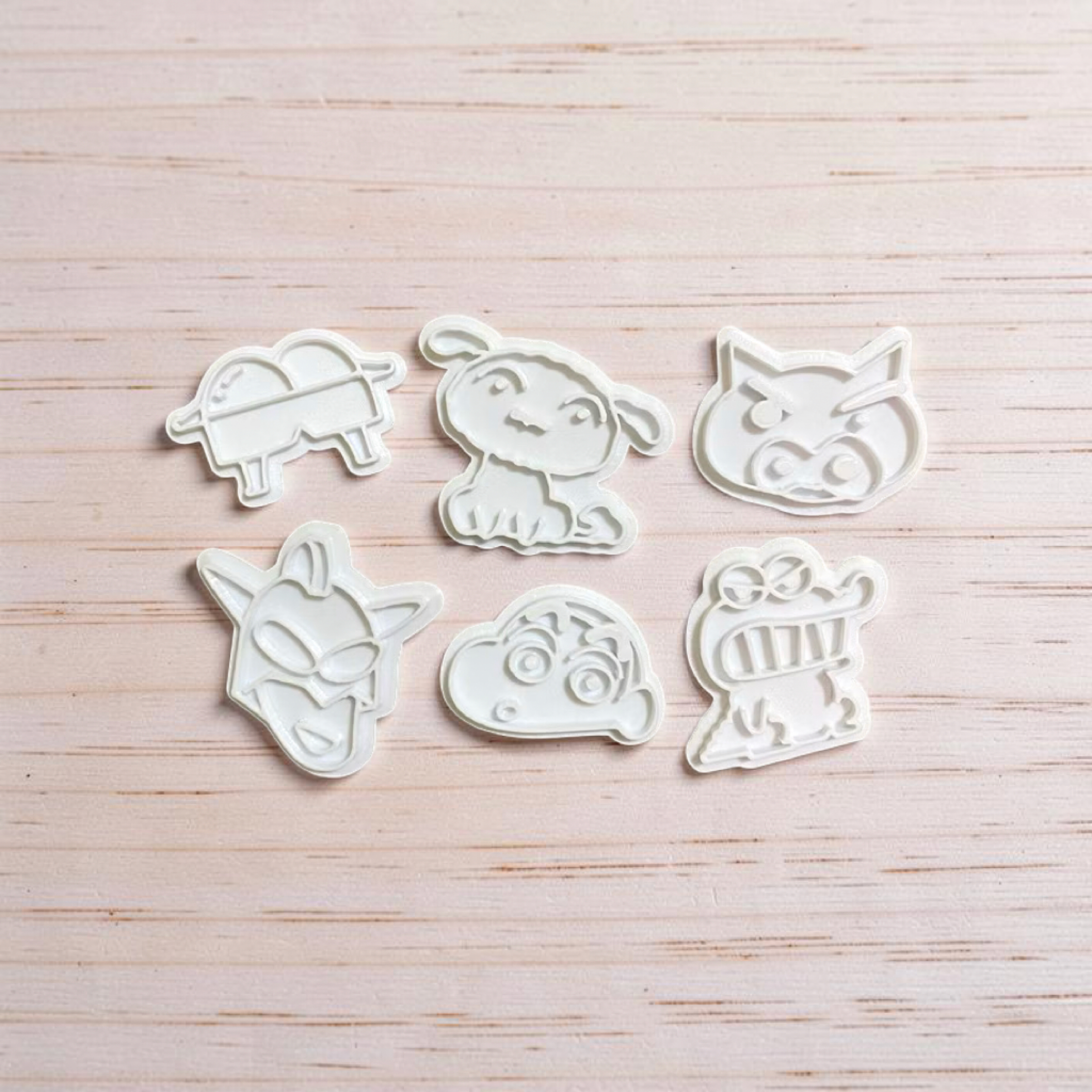 ⭐️星星相印📣滿額贈模具‼️餅乾模具蠟筆小新part2 多款人物造型 小新屁屁 肥嘟嘟左衛門 動感超人 巧克力餅怪獸 