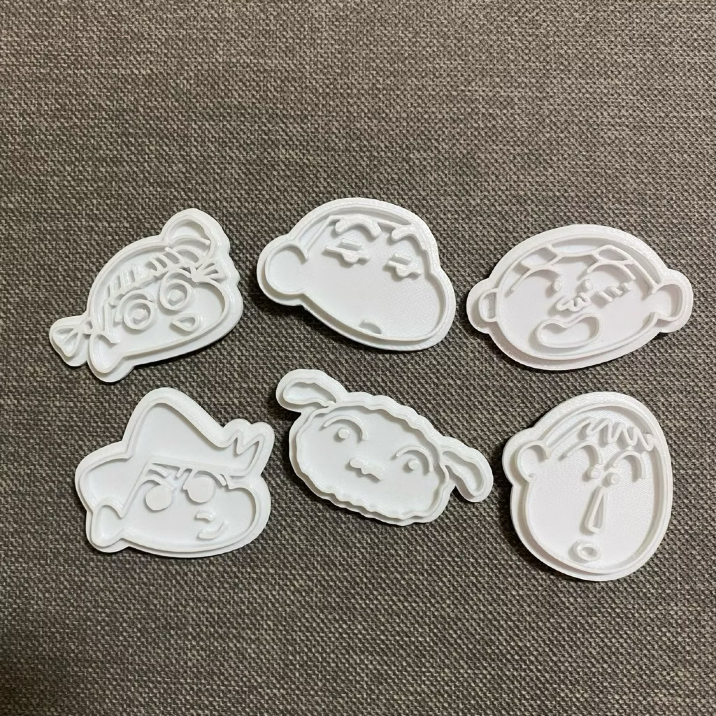 ⭐️星星相印📣滿額贈模具‼️餅乾模具/ 蠟筆小新patr1 多款人物造型餅乾模具 小新 阿呆 妮妮 正男 小白 風間3