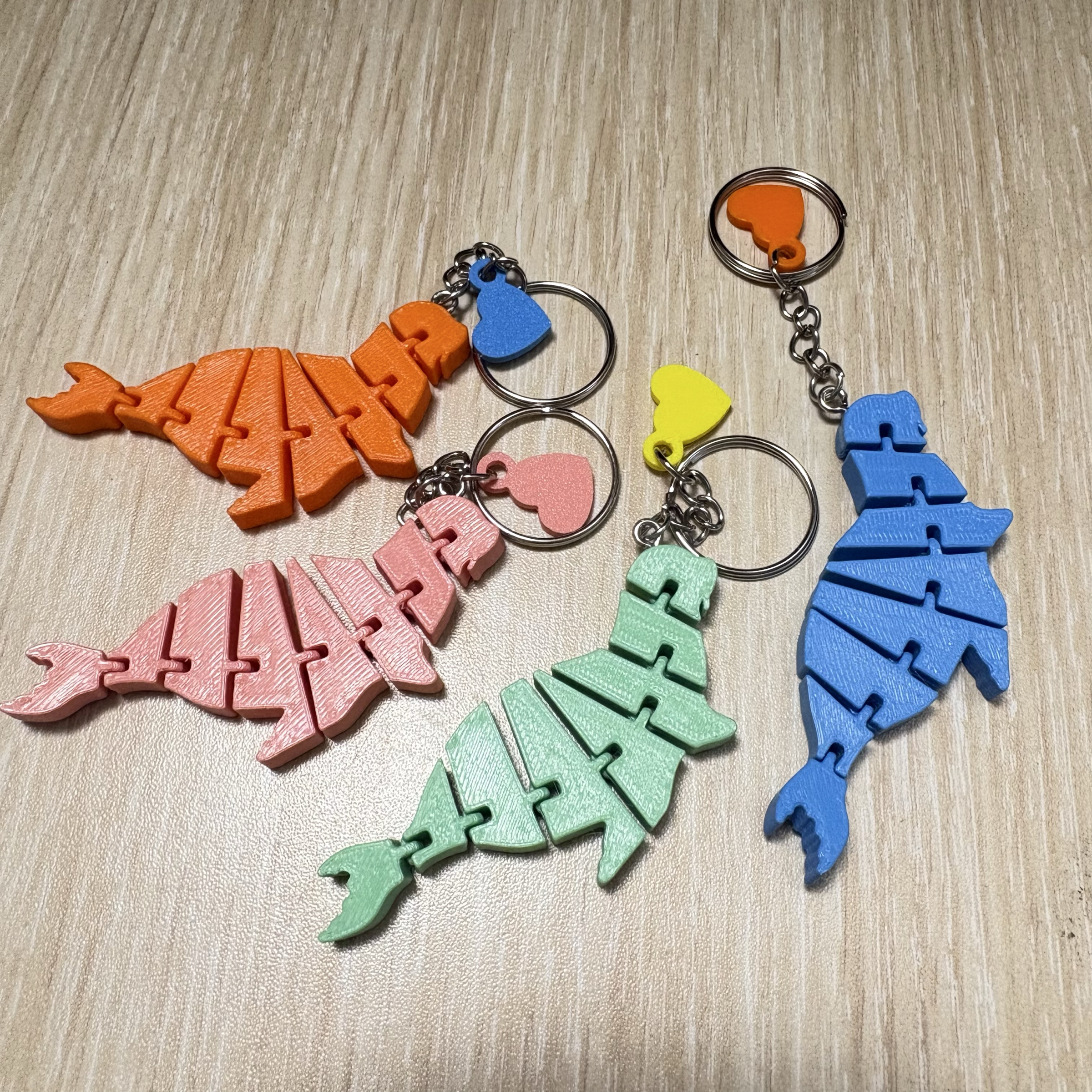📣買三送一📣3D列印海豹活動式鑰匙圈/海豹活動式結構 海豹鑰匙圈玩具吊飾 海豹.吊飾.小禮物.動物