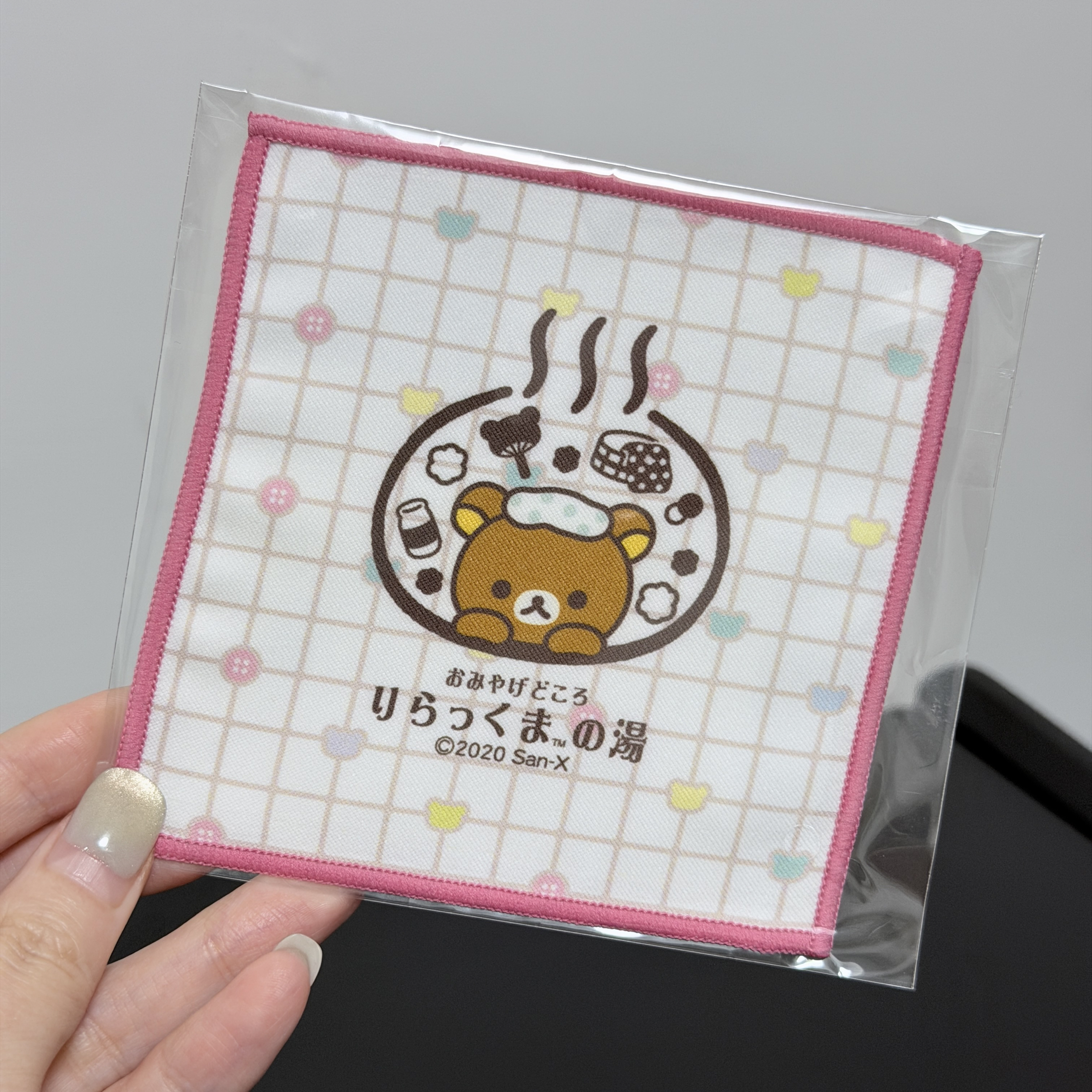 🇯🇵日本限定拉拉熊湯屋布製杯墊