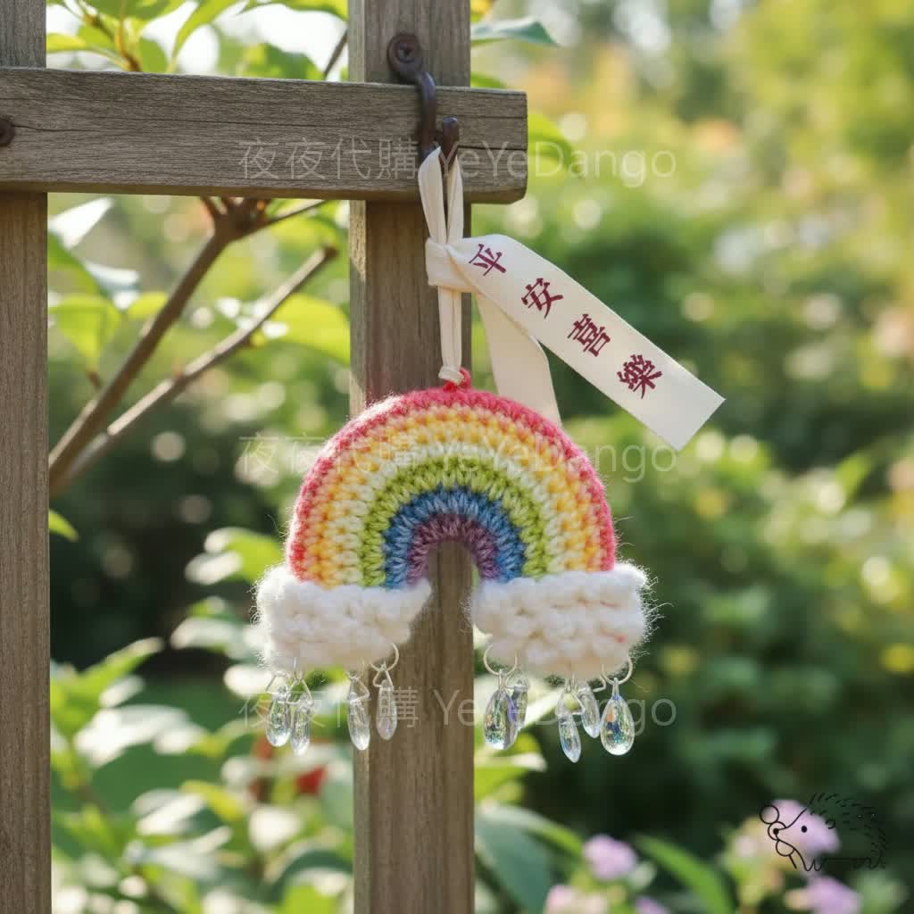 🌈彩虹吊飾-平安喜樂