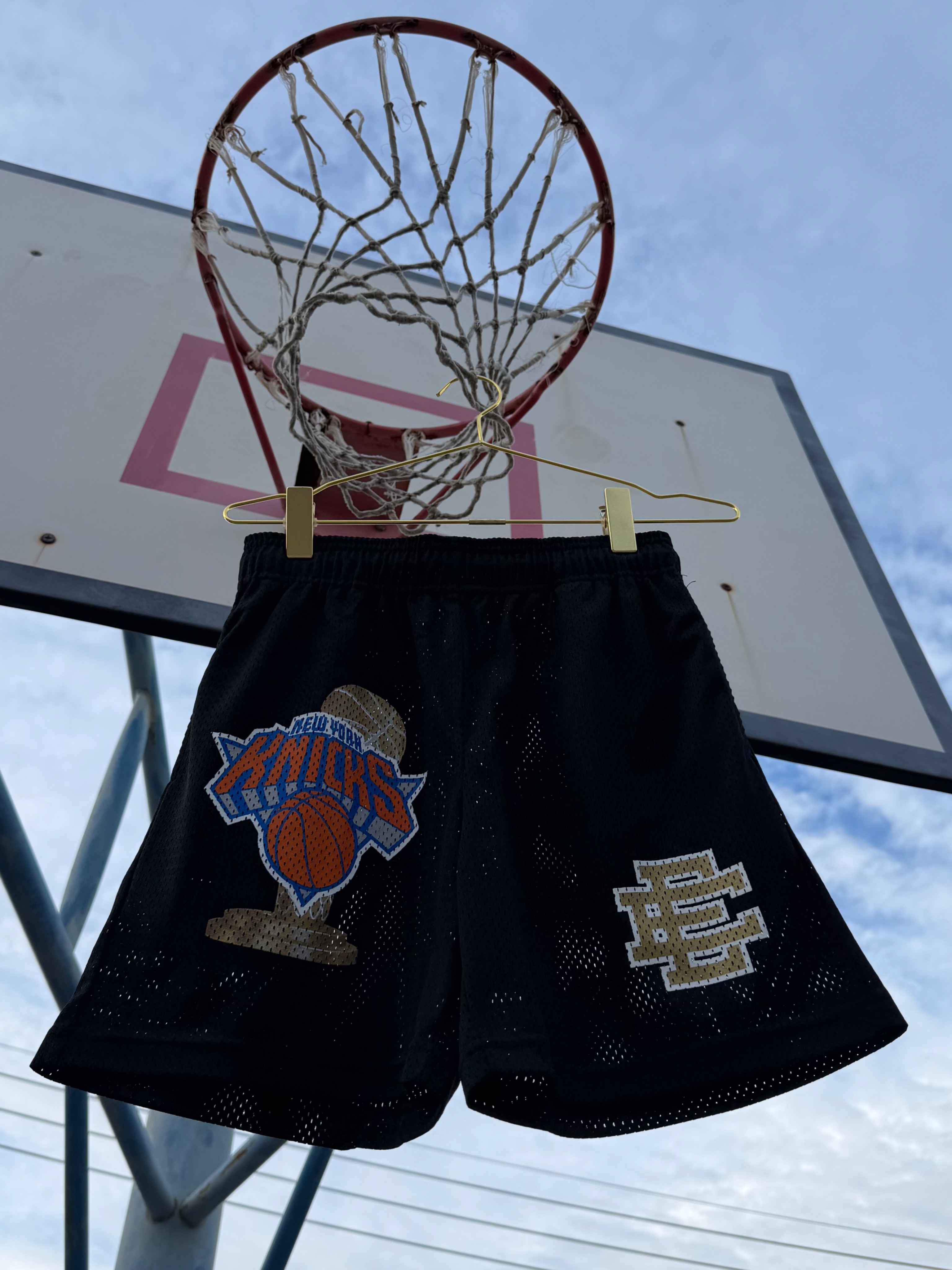 ERIC EMANUEL KNICKS CHAMPION SHORTS