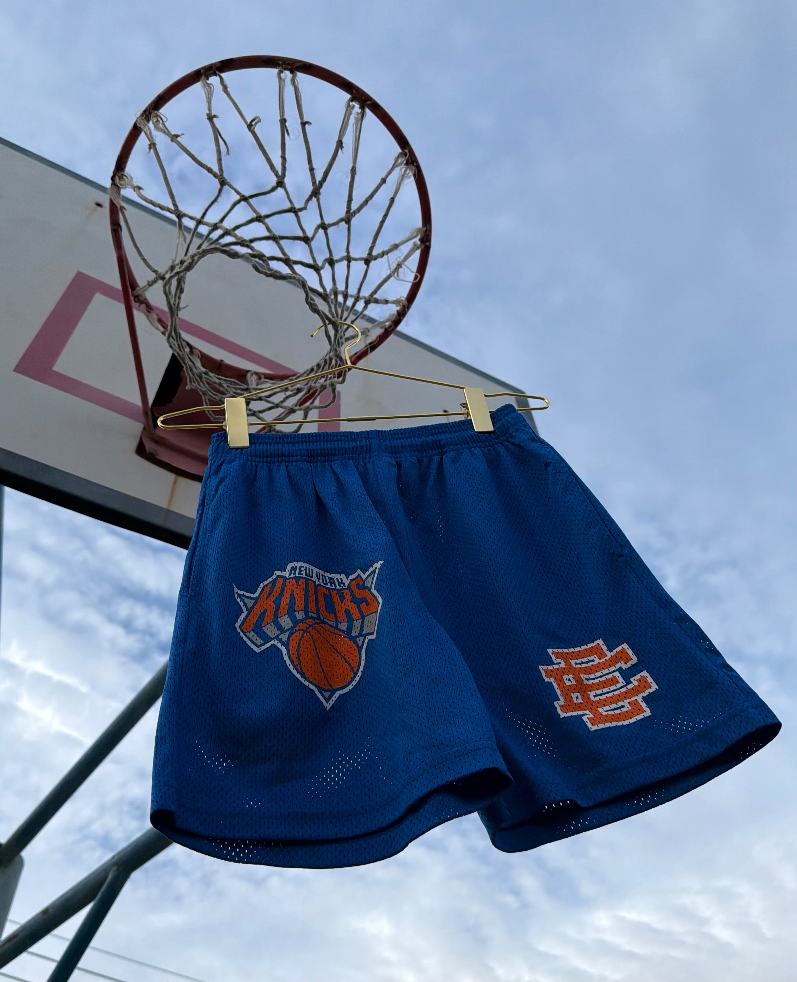 ERIC EMANUEL KNICKS SHORTS