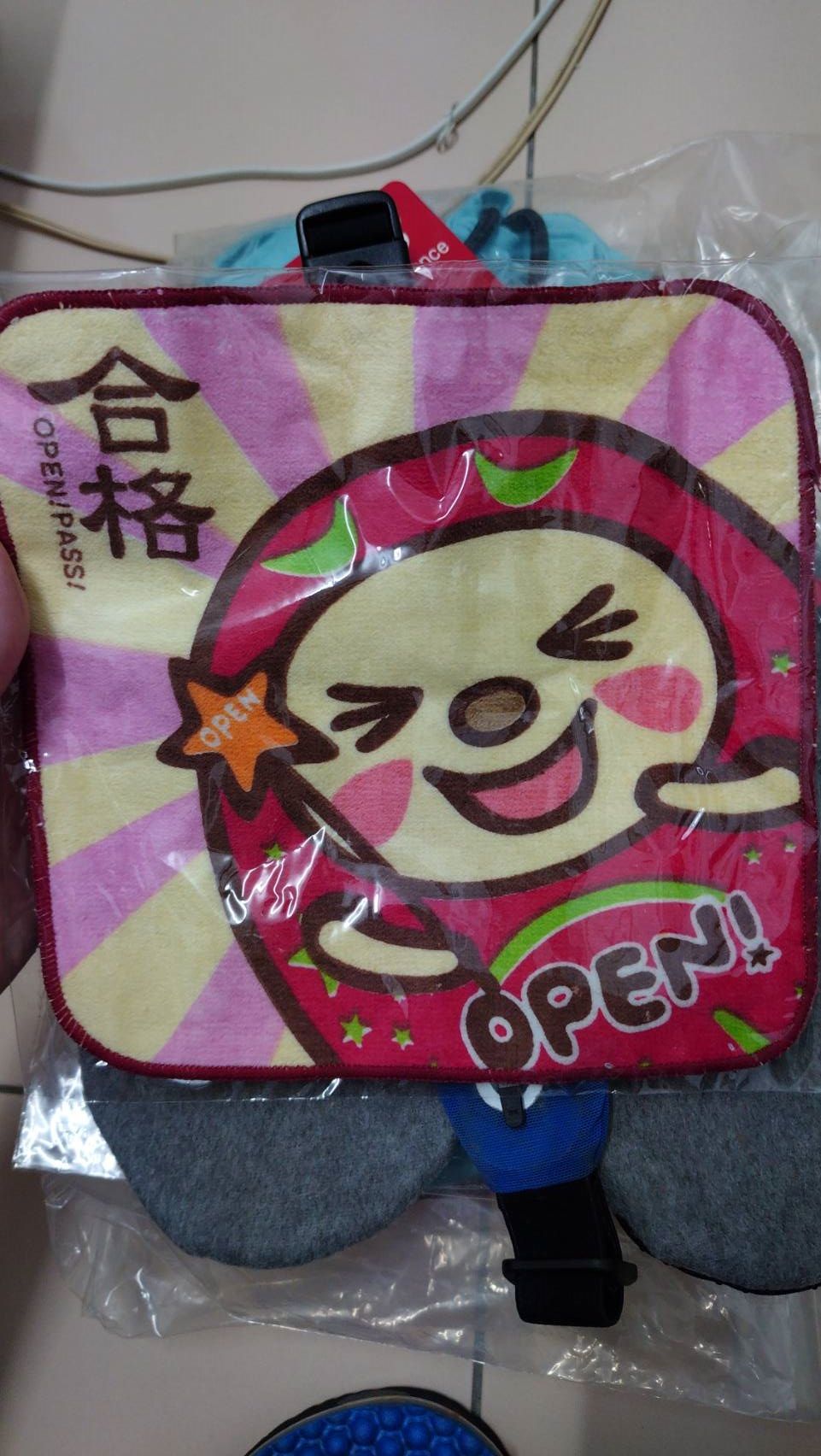 OPEN醬 合格方巾 全新品!!