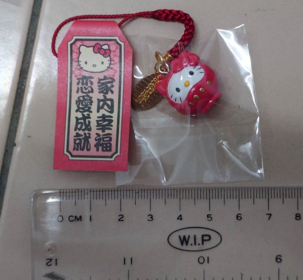 Hello Kitty 不倒翁吊飾