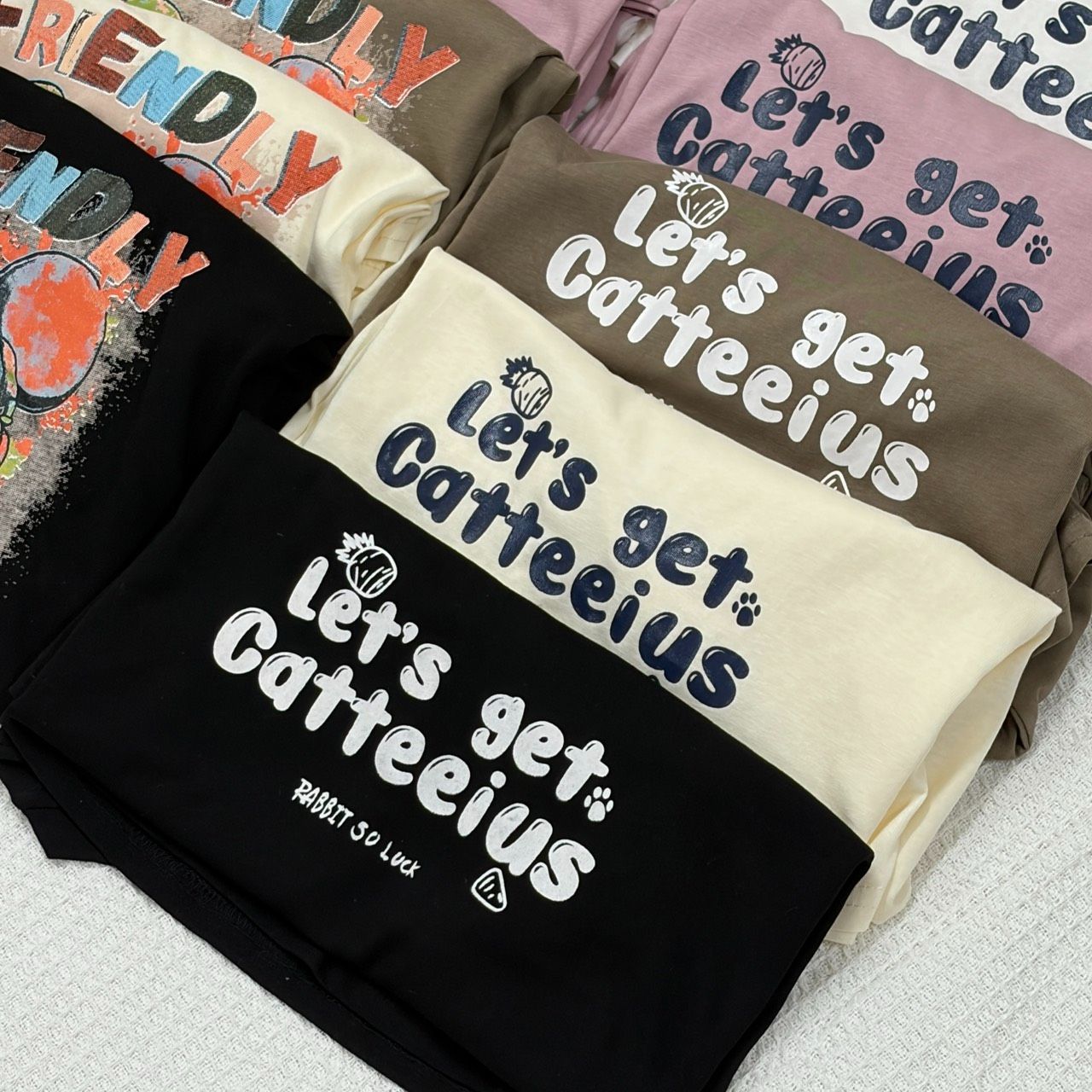 小蘿蔔英文標語短TEE