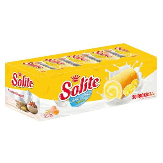 越南Solite奶油瑞士捲kingdo solite swissroll 18g*20入