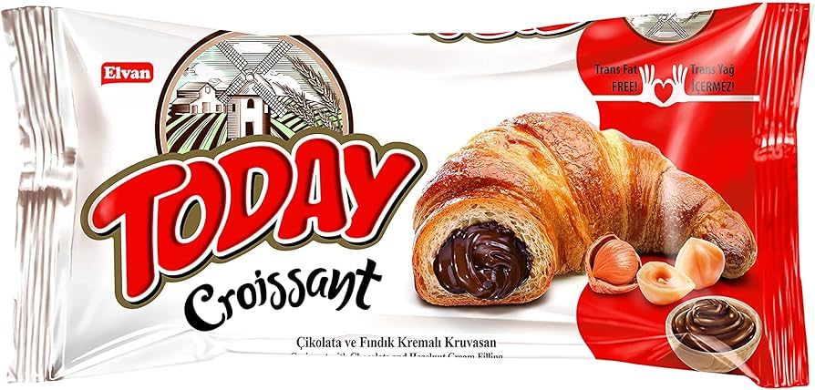 Today croissant 可頌麵包（巧克力風味） 45g*6入