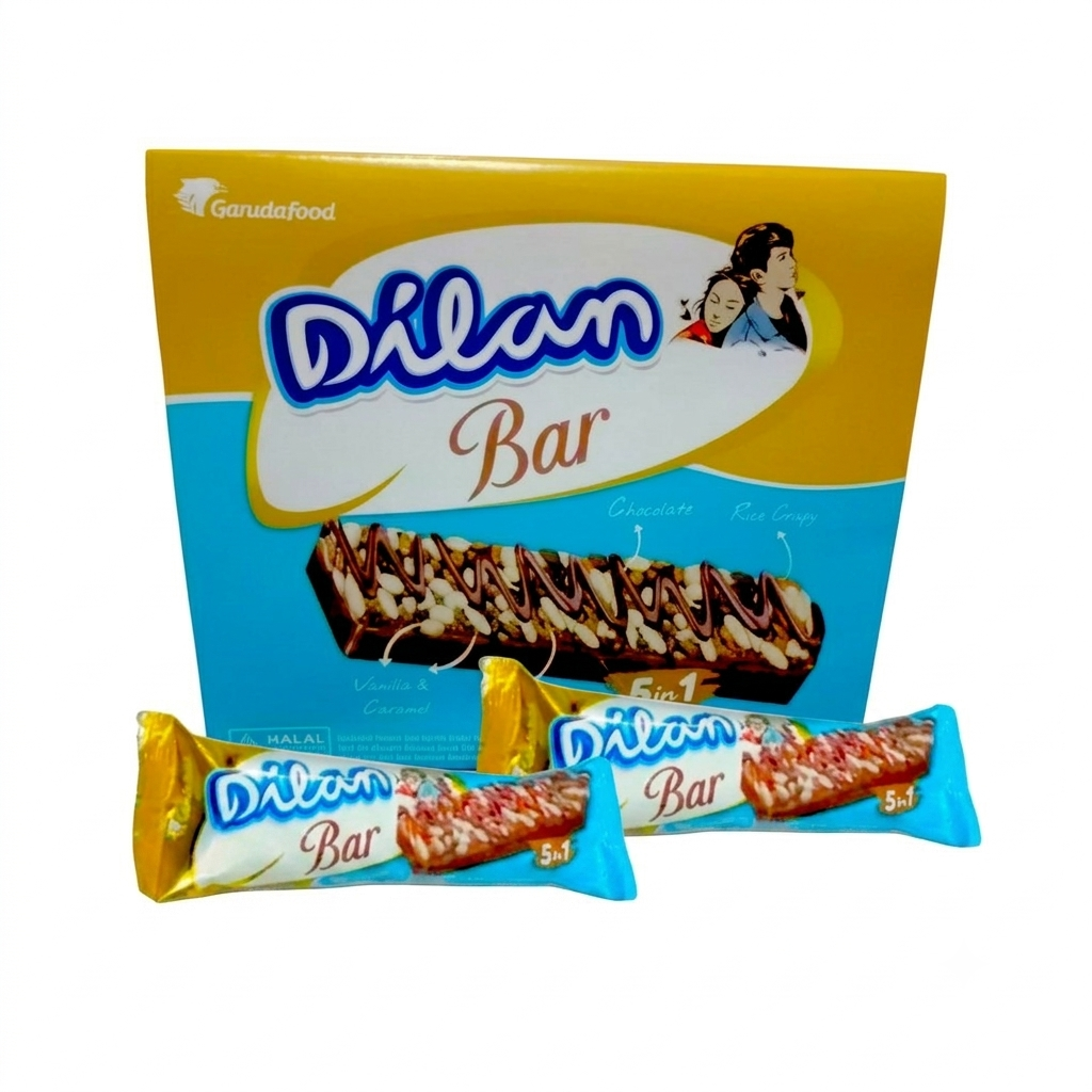 Dilan 焦糖可可威化捲 bar snack wafer 18g*12條