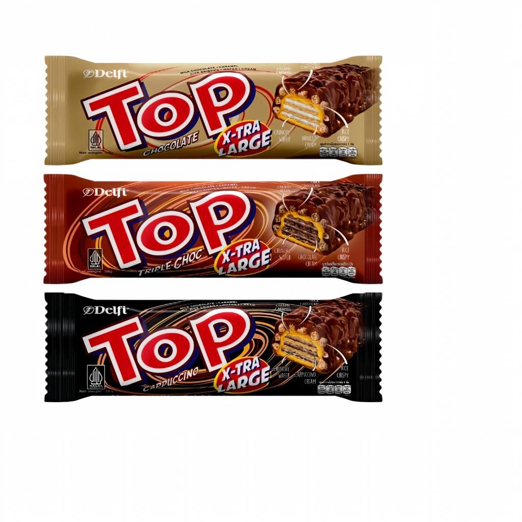 印尼 DELFI TOP脆米巧克力威化餅