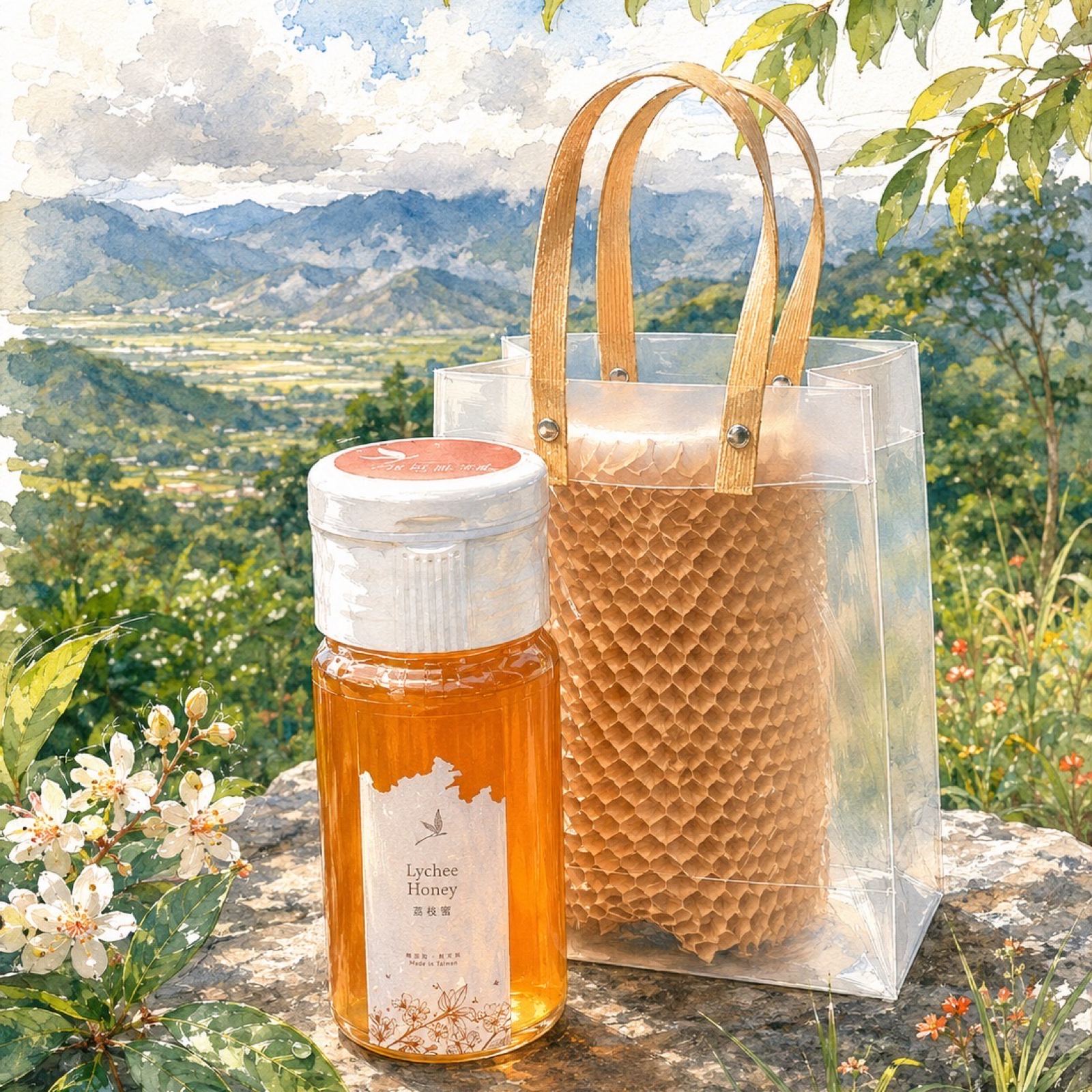 100%天然荔枝花蜜