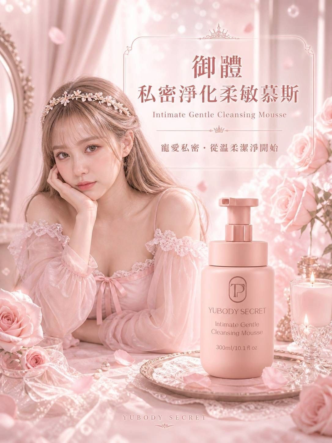❤️新版私密慕斯 全新升級容量300ML（七月出貨）