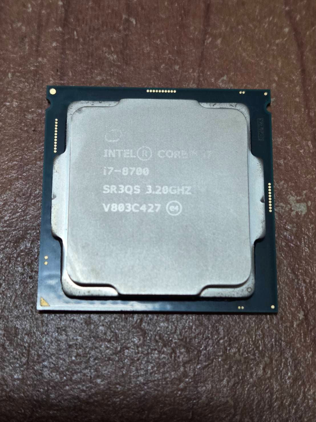intel i7-8700 cpu